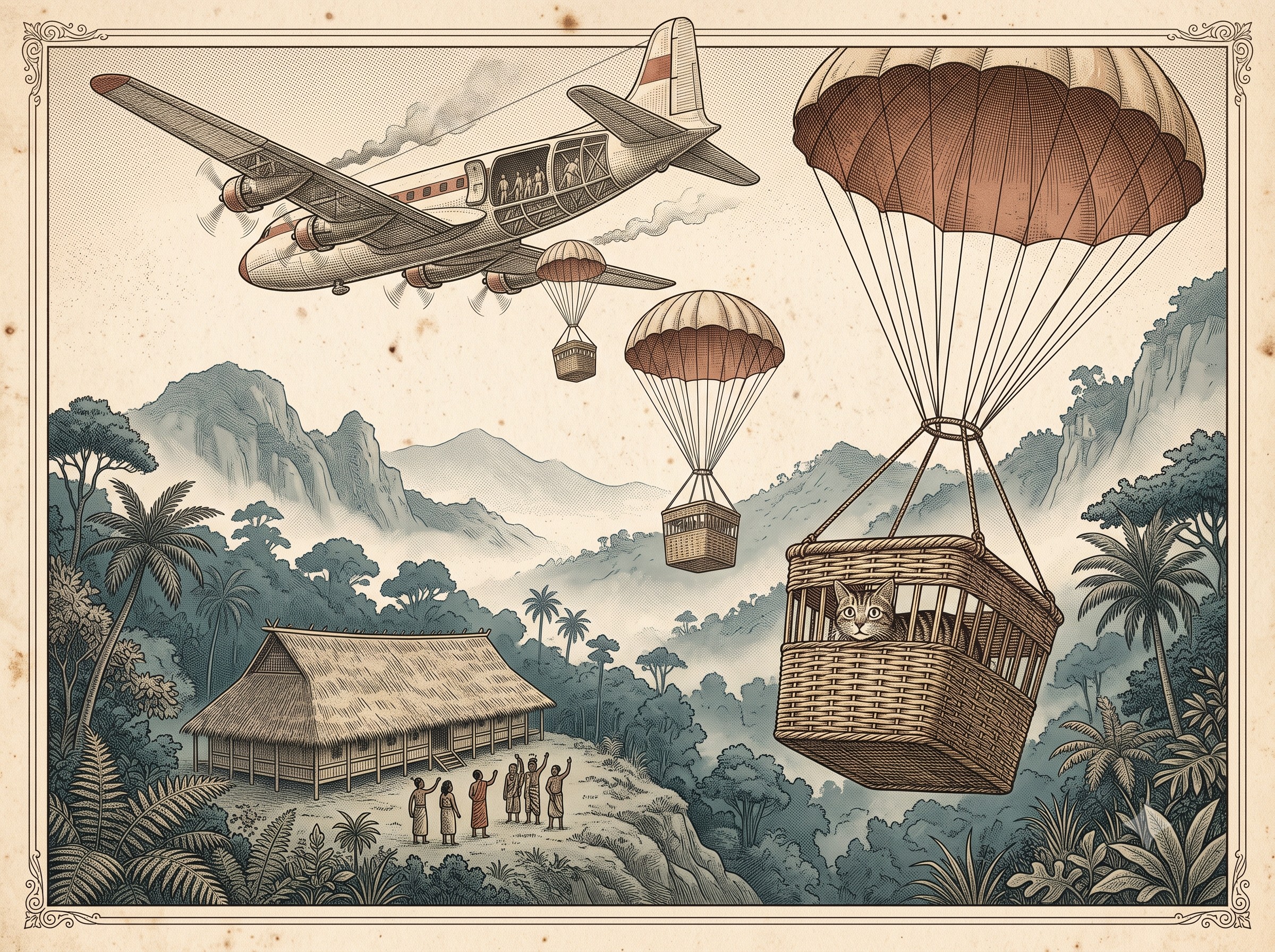 The 23 Cats the RAF Parachuted Into Borneo to Fight a Rat Plague