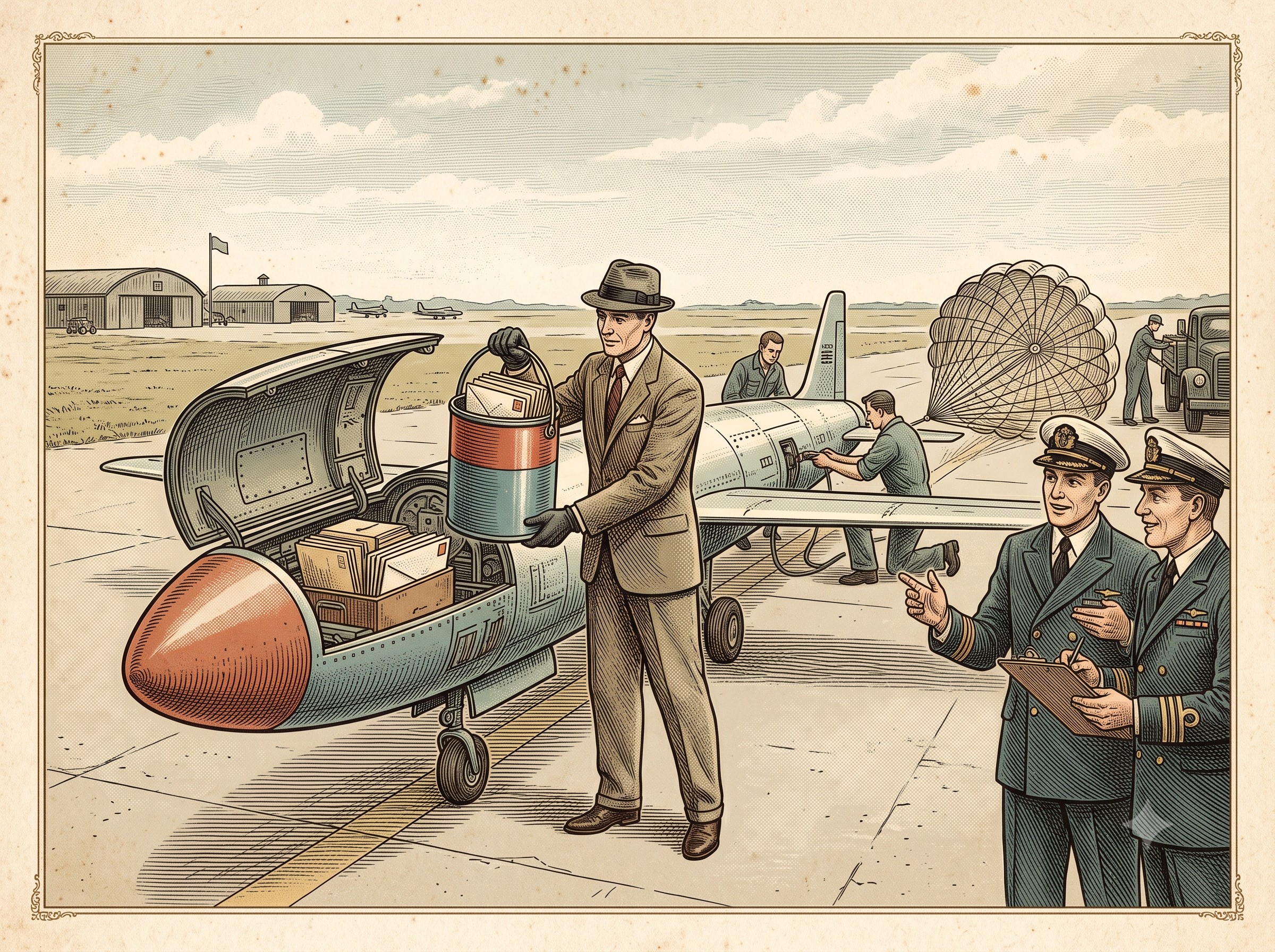 The 3,000 Letters the Post Office Fired at Florida Inside a Cruise Missile