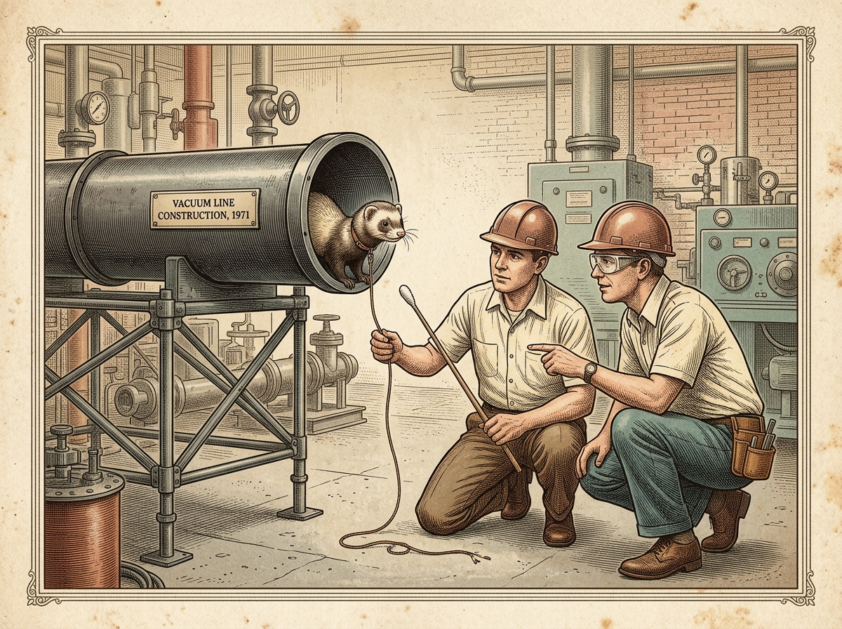 The $35 Ferret Hired to Clean a Particle Accelerator