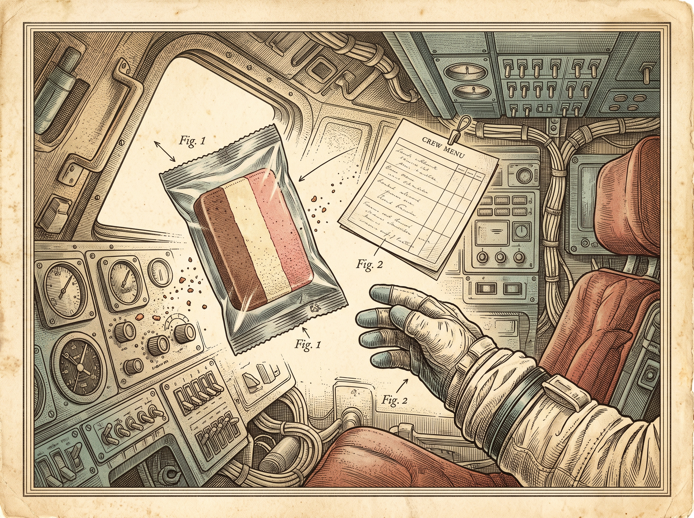 The Astronaut Ice Cream That Astronauts (Probably) Never Ate
