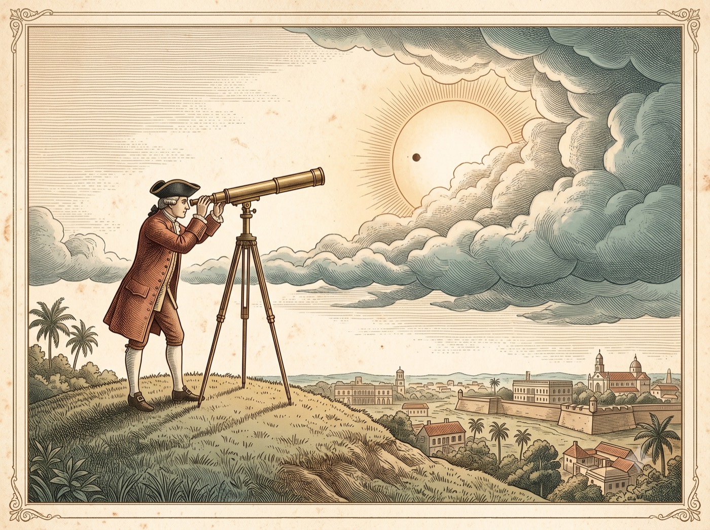 The Astronomer Who Spent Eleven Years at Sea to Watch Venus Cross the Sun — and Missed It Anyway