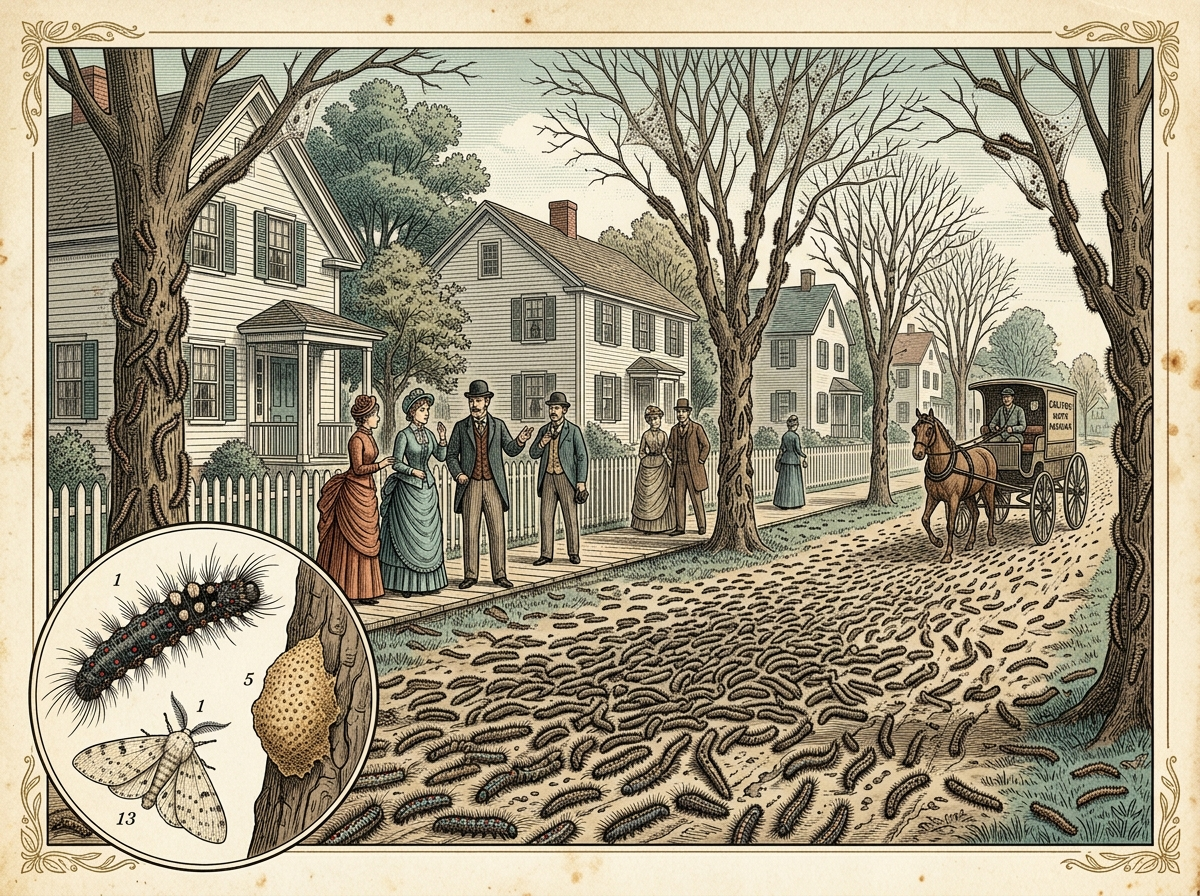 The Astronomer Whose Escaped Caterpillars Are Still Eating America