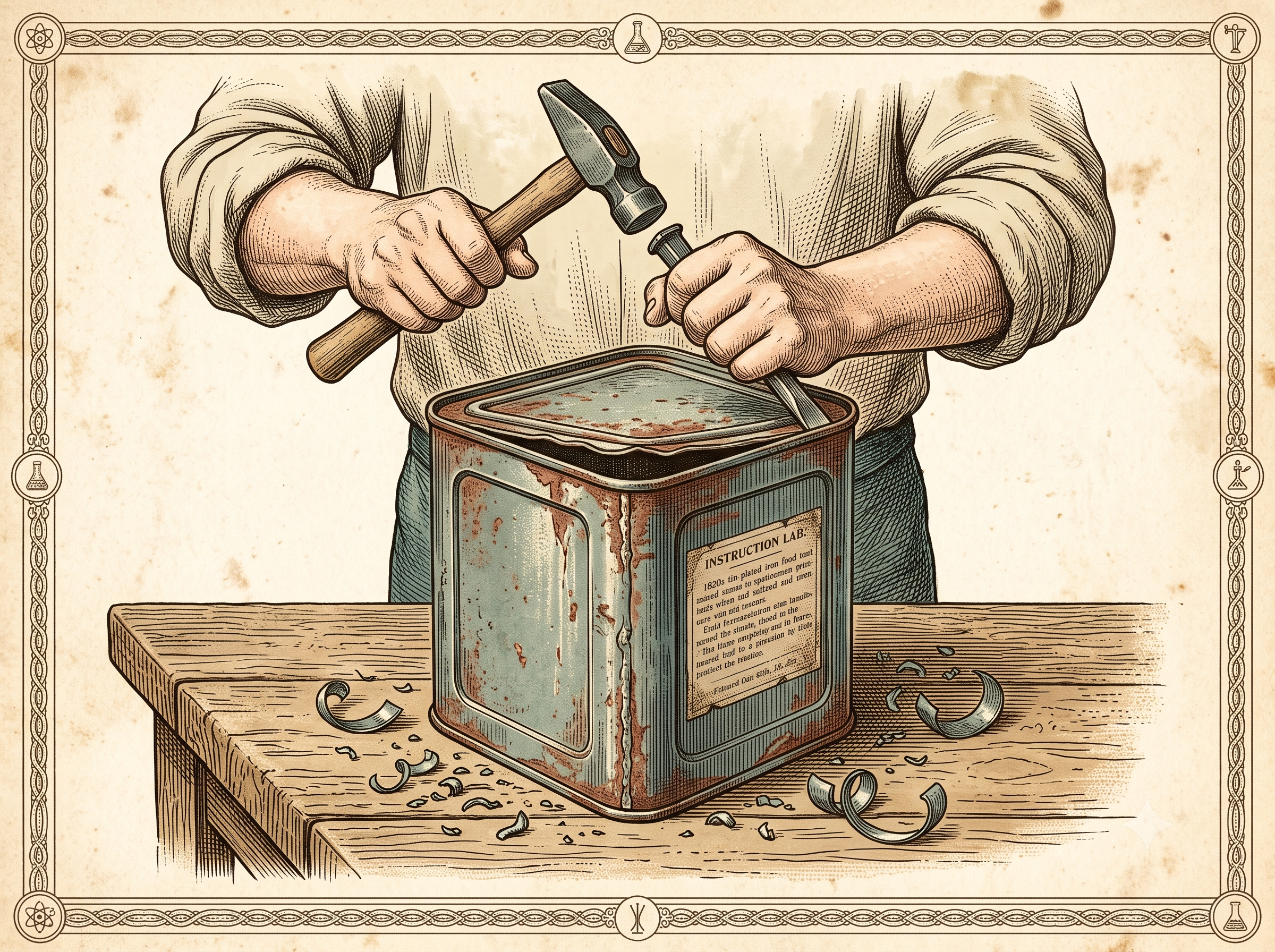 The Canned Food That Arrived 48 Years Before the Can Opener