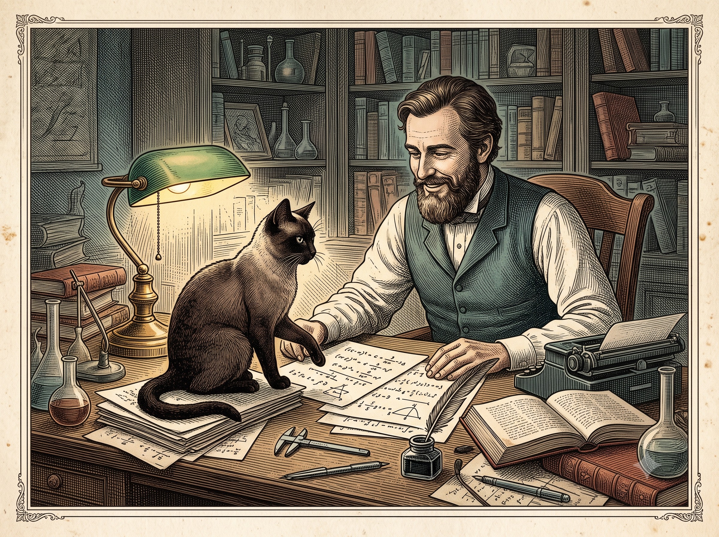 The Cat Who Co-Authored a Physics Paper Because His Owner Used the Word 'We'