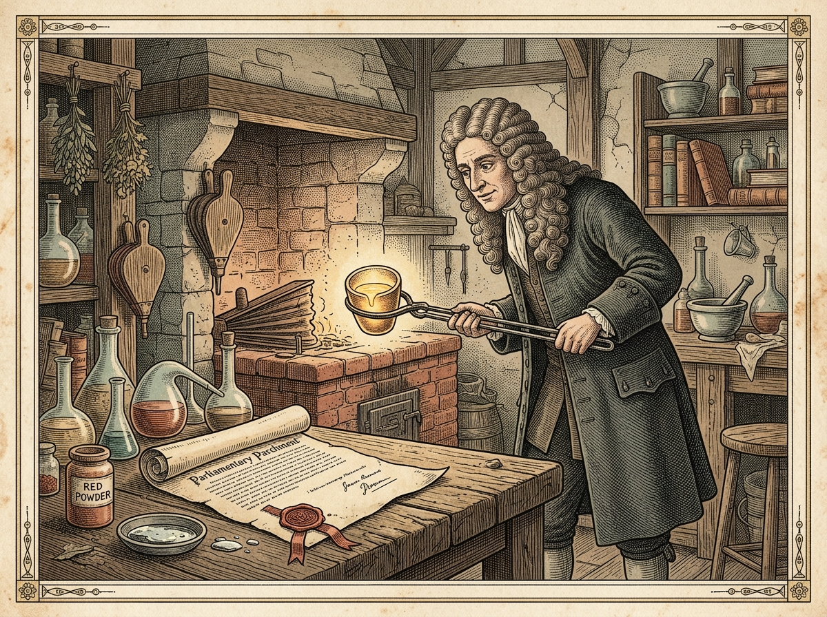 The Chemist Who Got Parliament to Make Gold-Making Legal Again