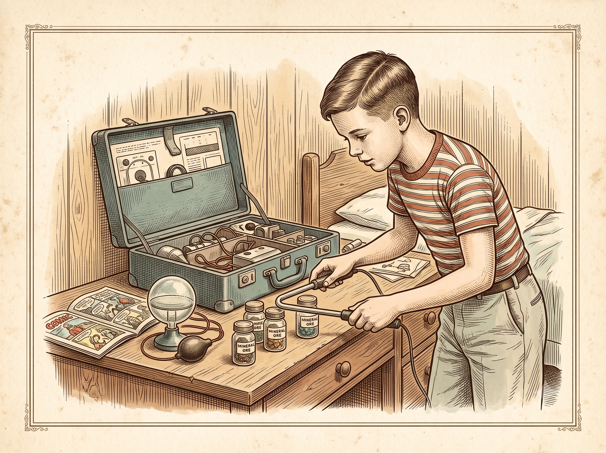 The Children's Toy That Came With Four Jars of Uranium — and Flopped Because of the Price