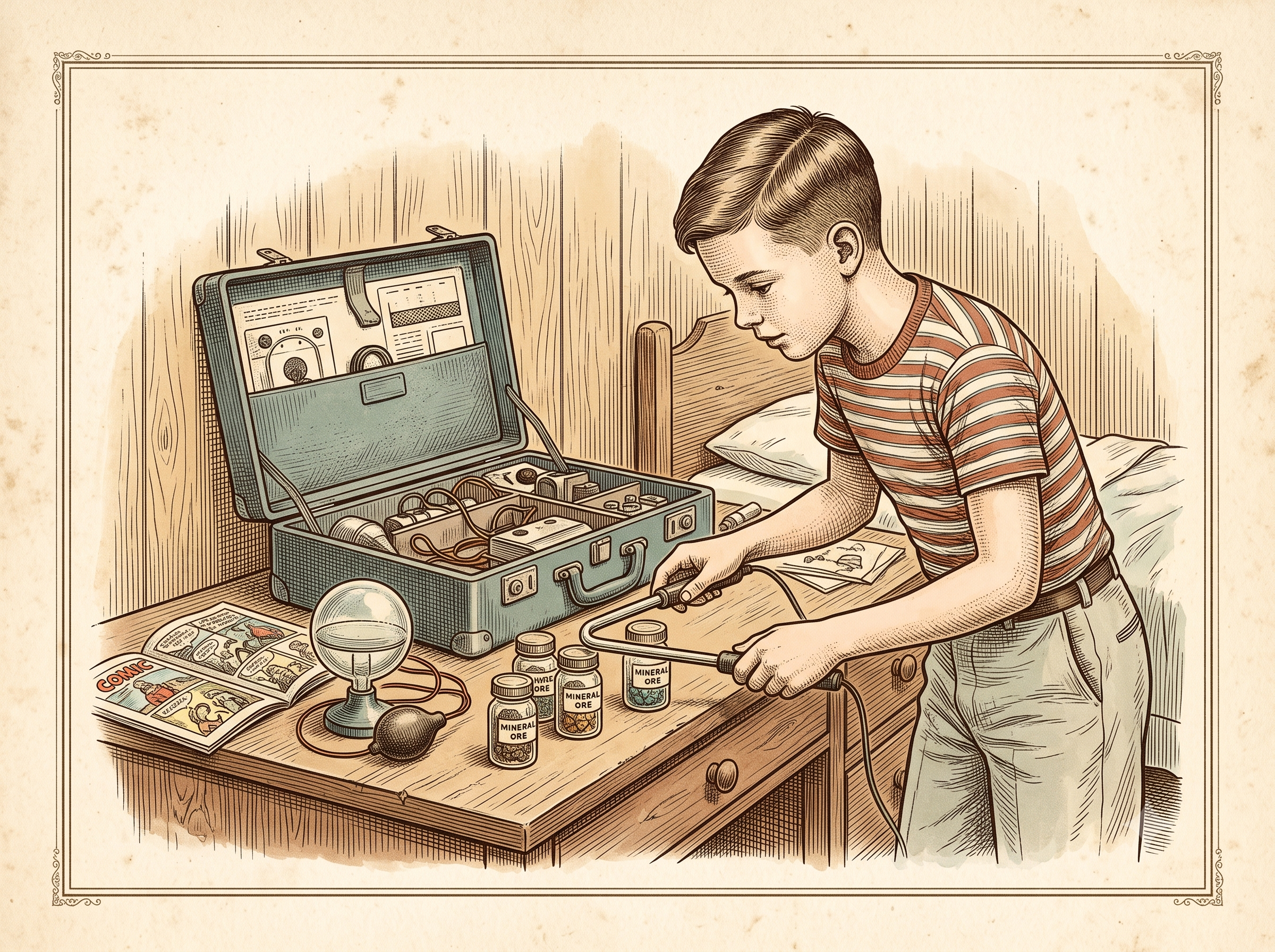 The Children's Toy That Came With Four Jars of Uranium — and Flopped Because of the Price