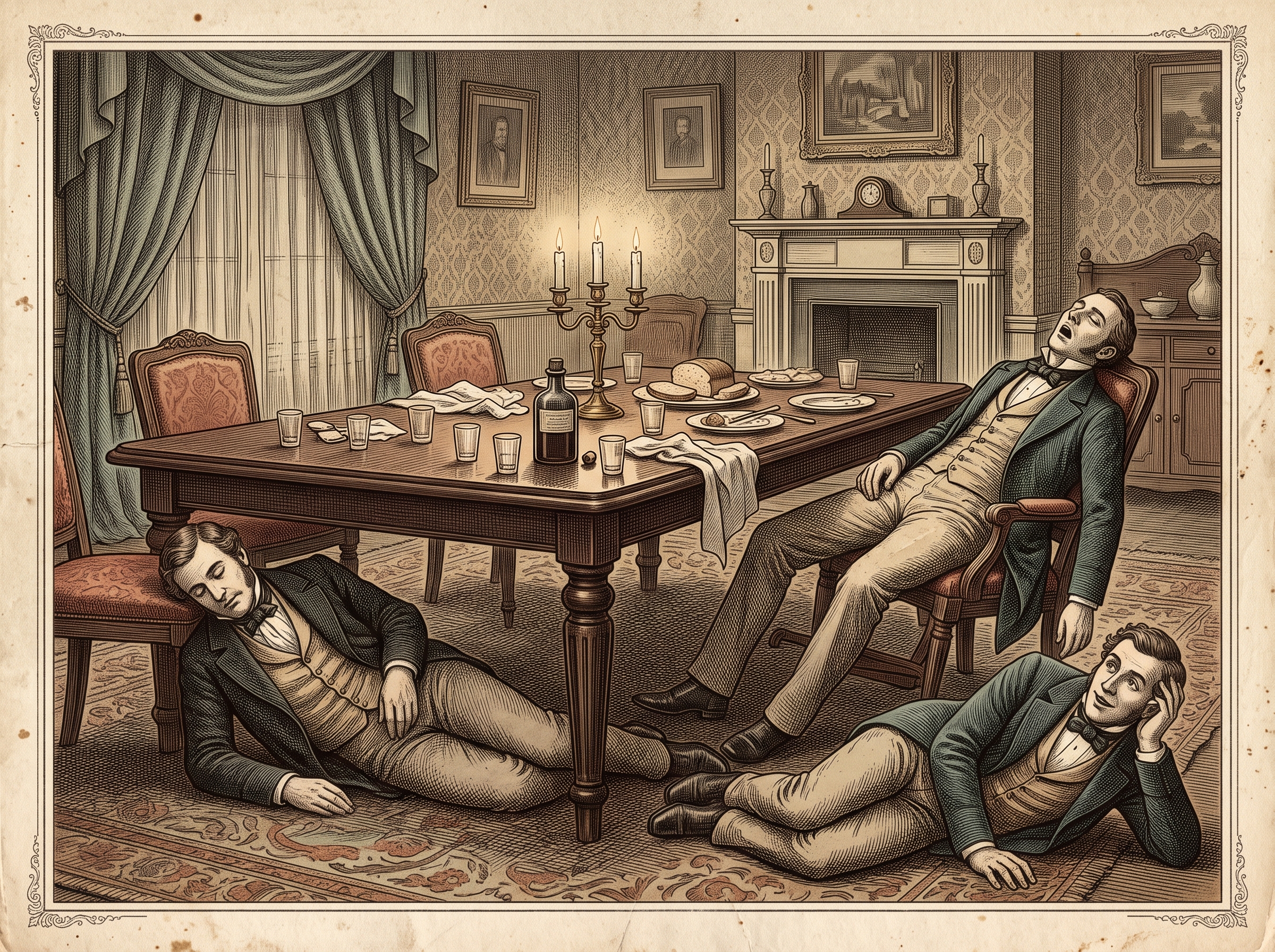 The Dinner Party Where Three Doctors Sniffed Chloroform and Woke Up Under the Table