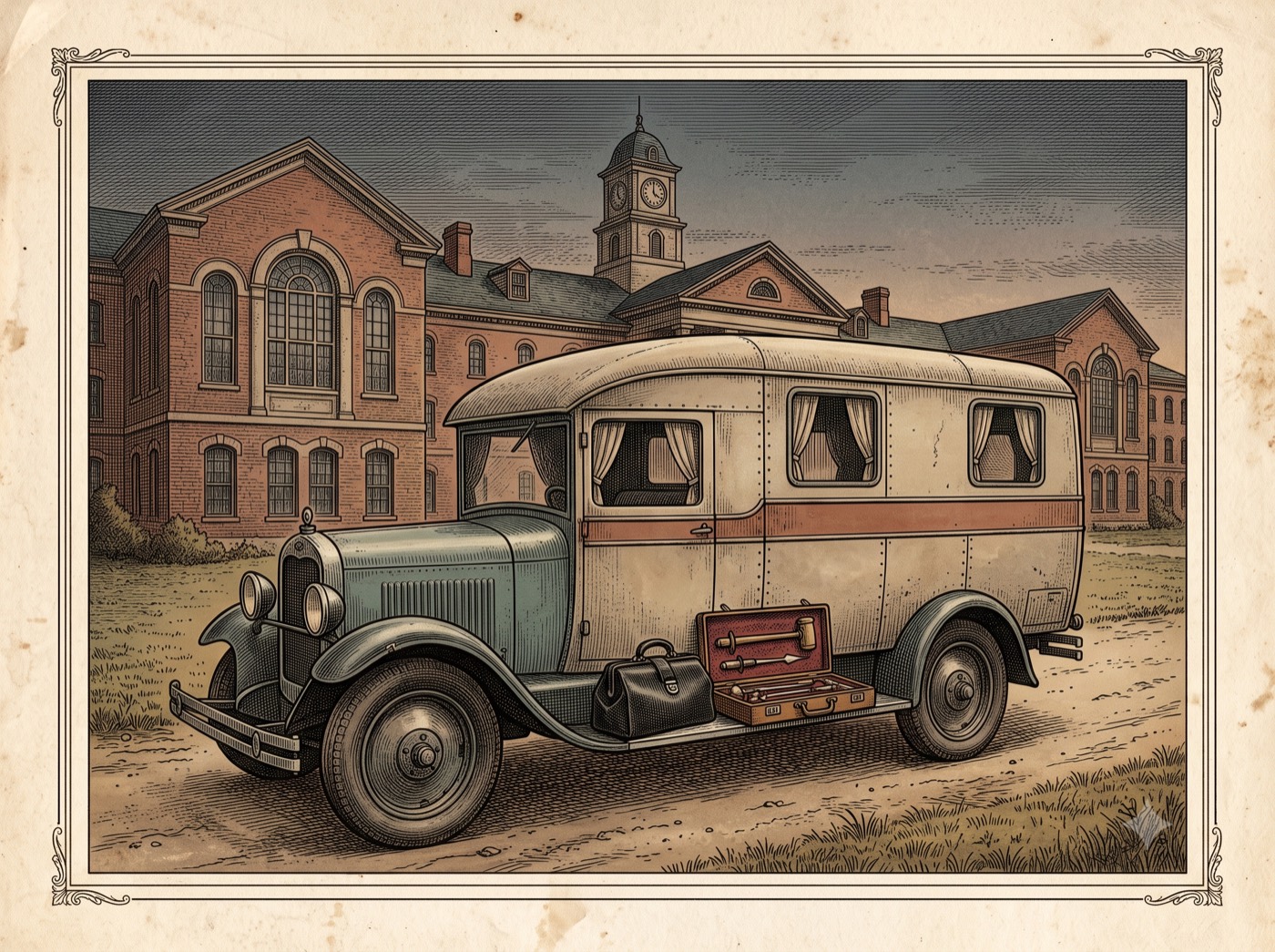 The Doctor Who Toured America in a 'Lobotomobile'