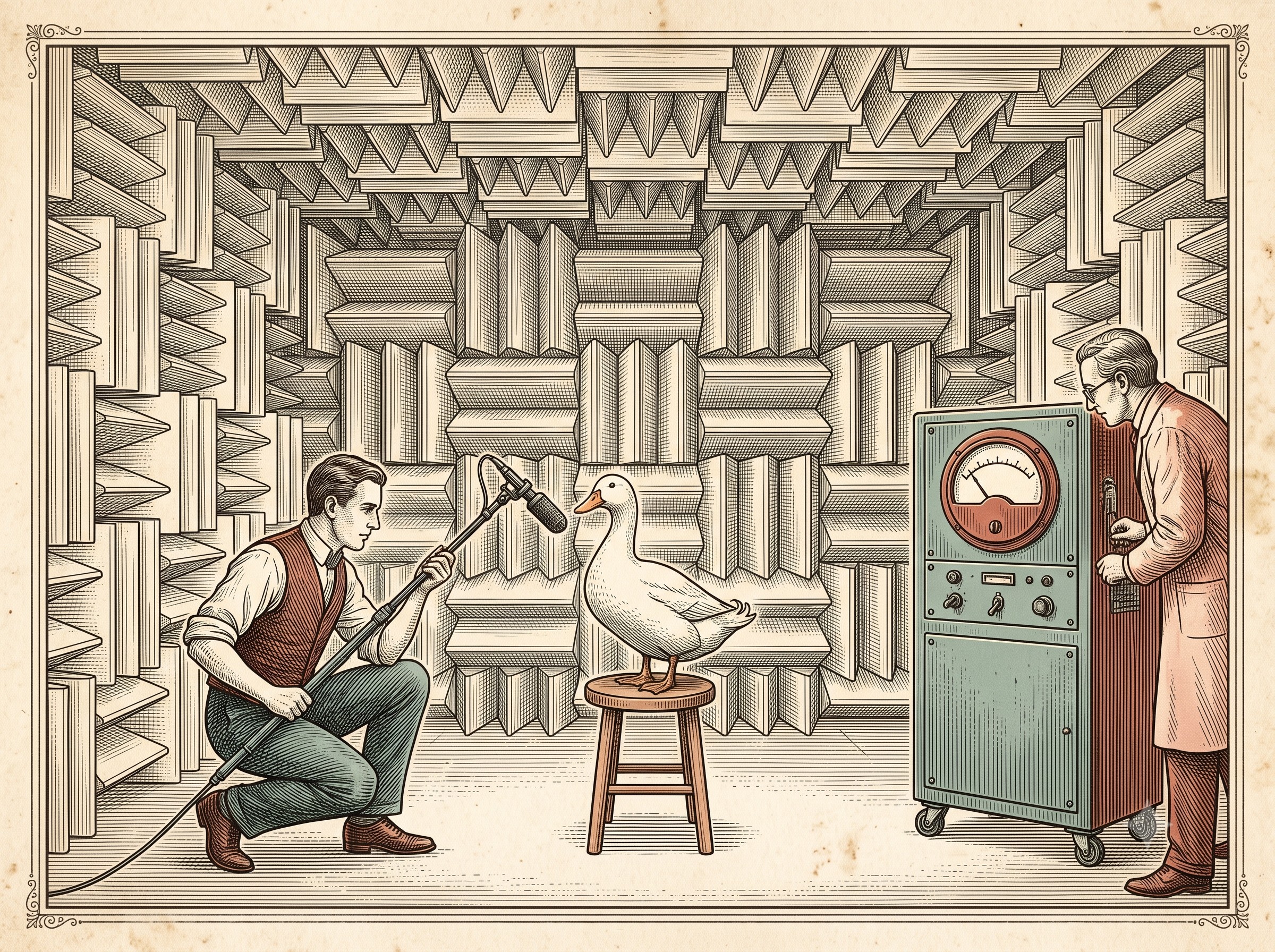 The Duck Borrowed From a Farm to Prove That Quacks Do Echo