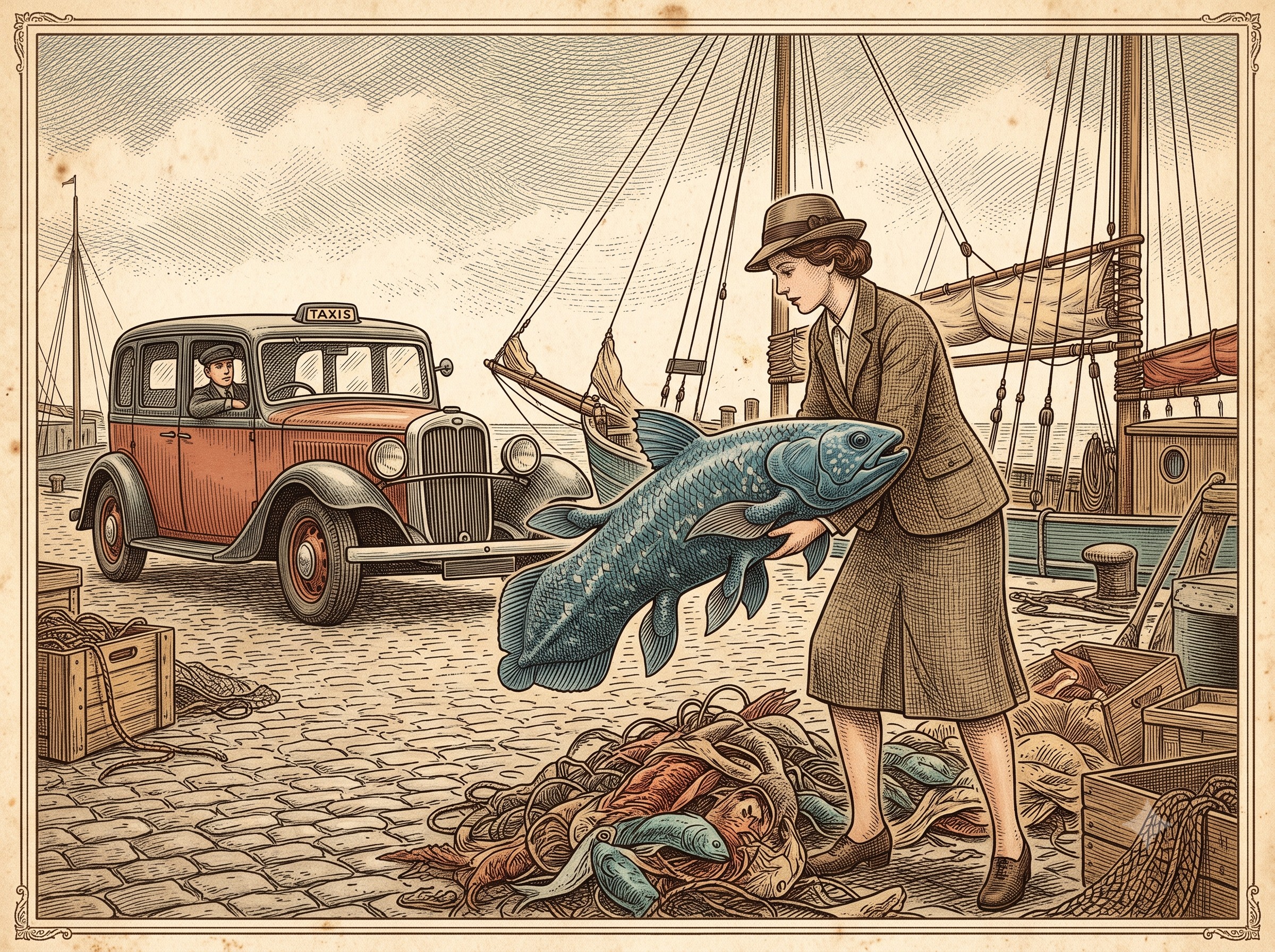 The Fish Extinct for 66 Million Years That Rode to the Museum in a Taxi