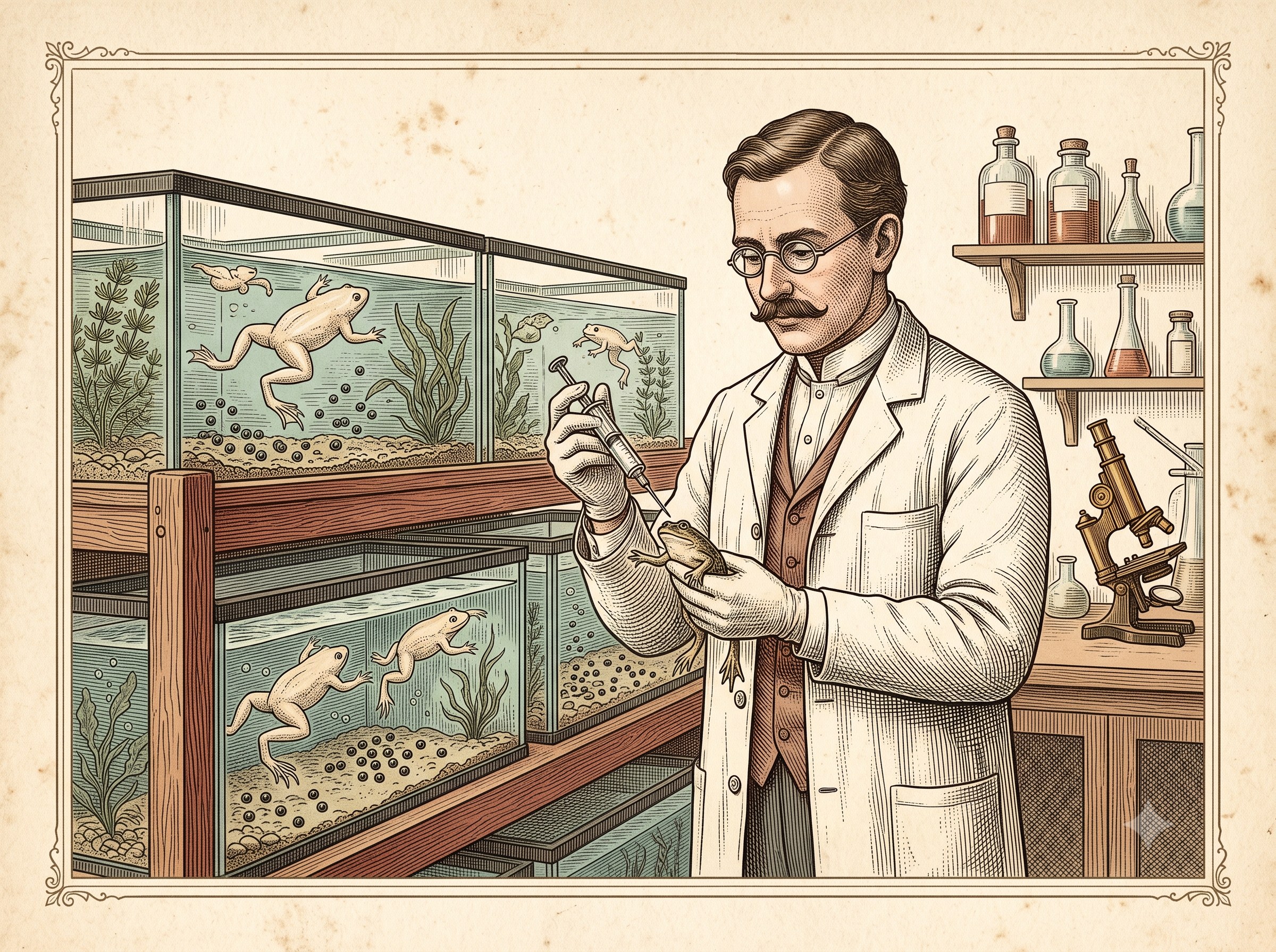 The Frog in the Hospital Basement That Told You If You Were Pregnant
