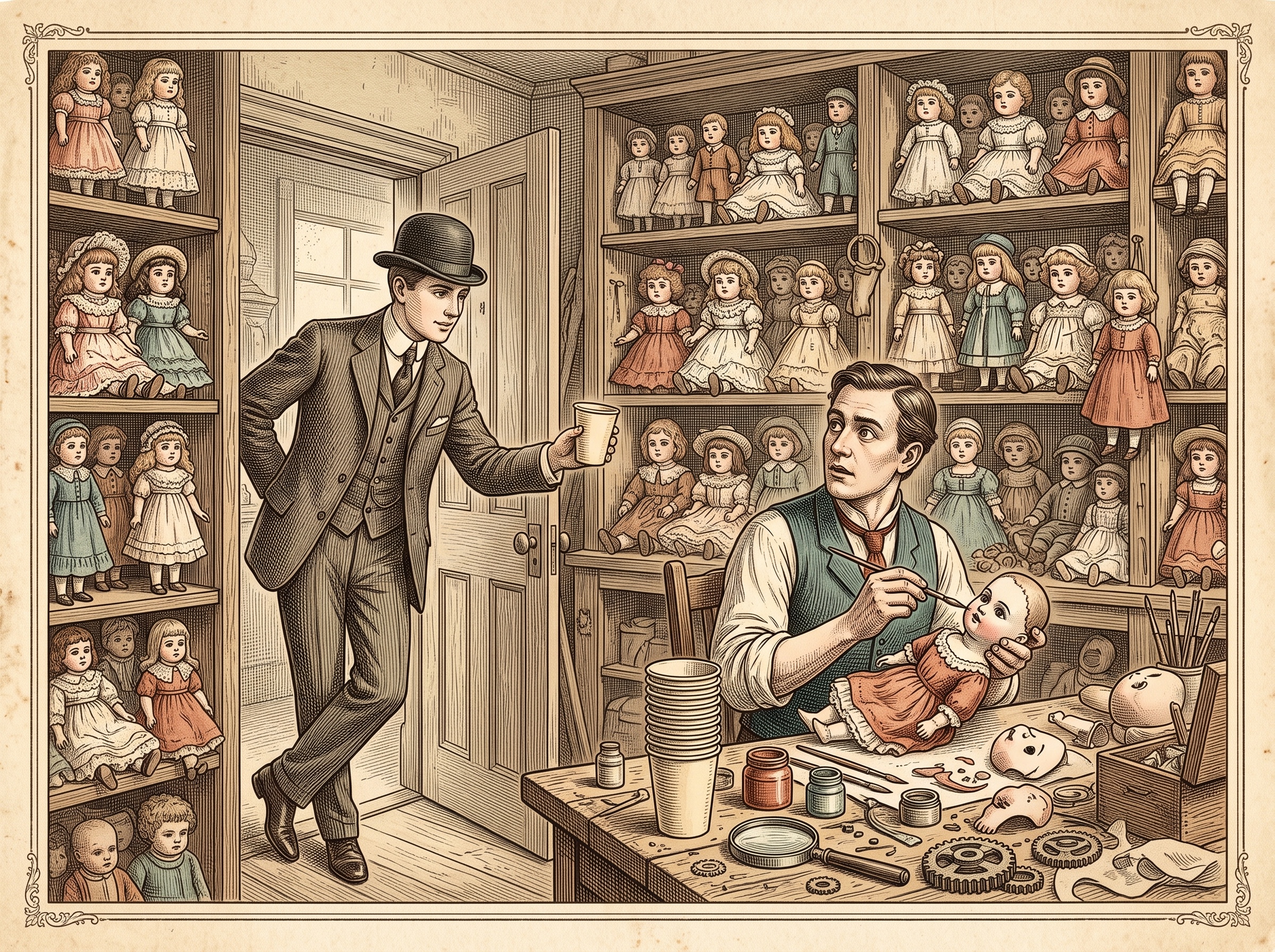 The Germ-Fighting Paper Cup Named After the Doll Company Next Door