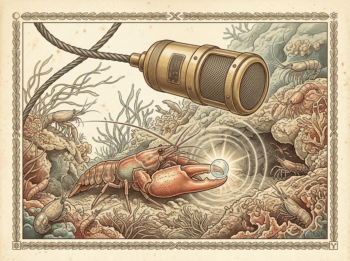 The Inch-Long Shrimp That Drowned Out the Navy's Underwater Microphones — With a Bubble