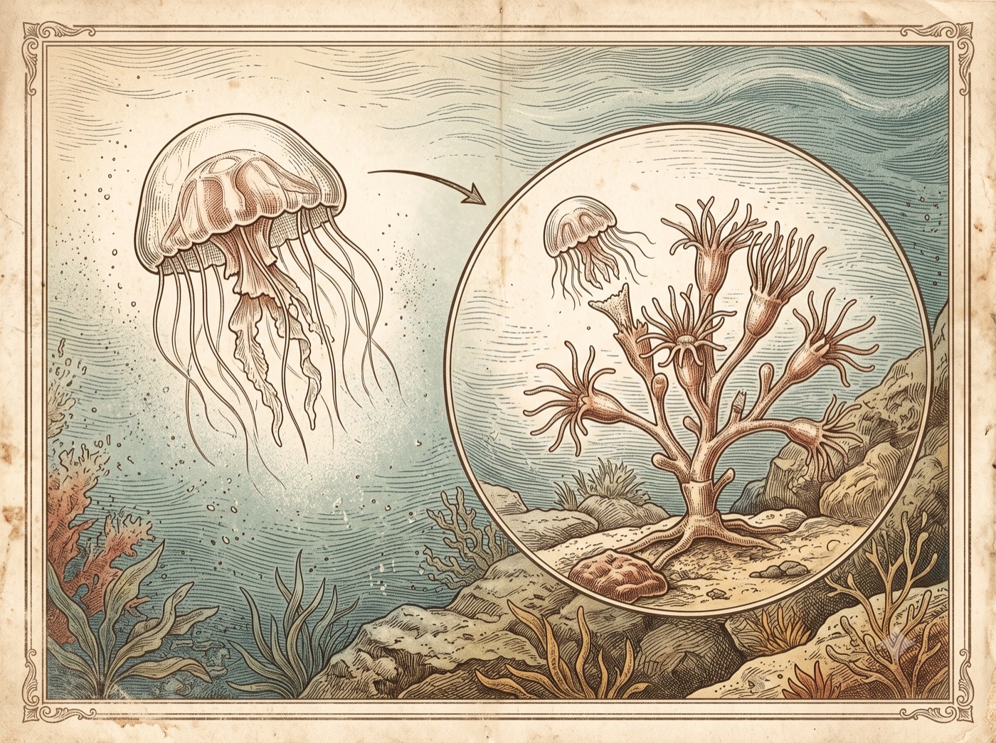 The Jellyfish That Can Reverse Its Own Aging