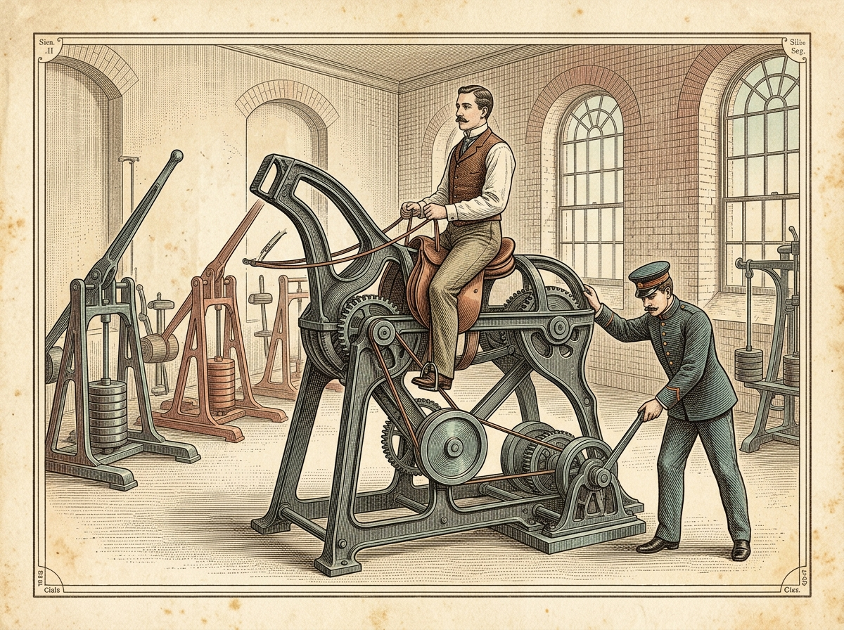The Mechanical Horse That Trotted So You Didn't Have To — and the Doctor Who Invented the Gym Machine