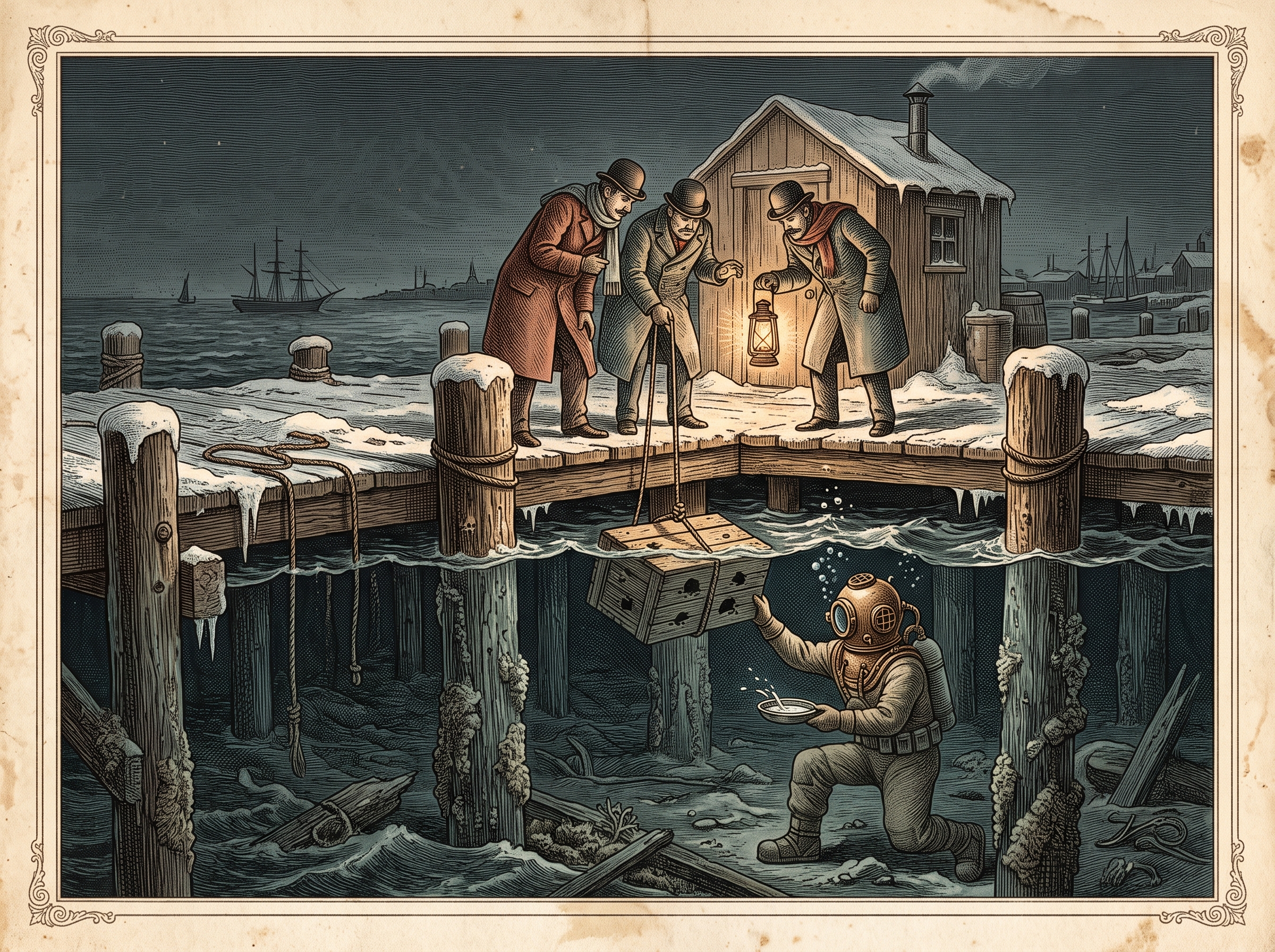 The Minister Who Sold Gold From Seawater — With a Diver Hiding Under the Wharf