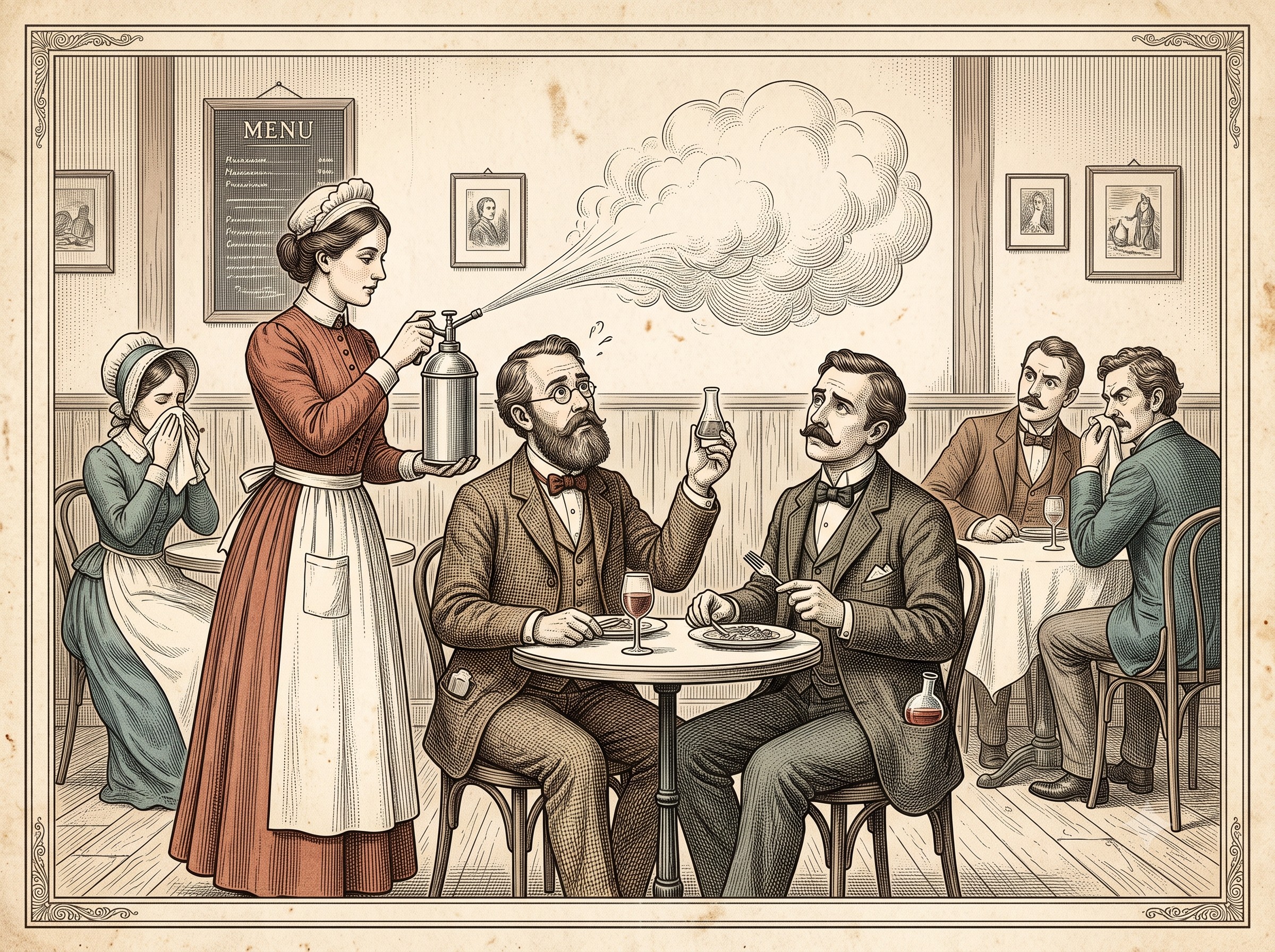 The Molecule So Foul a Waitress Sprayed Deodorant at the Chemists Who Made It