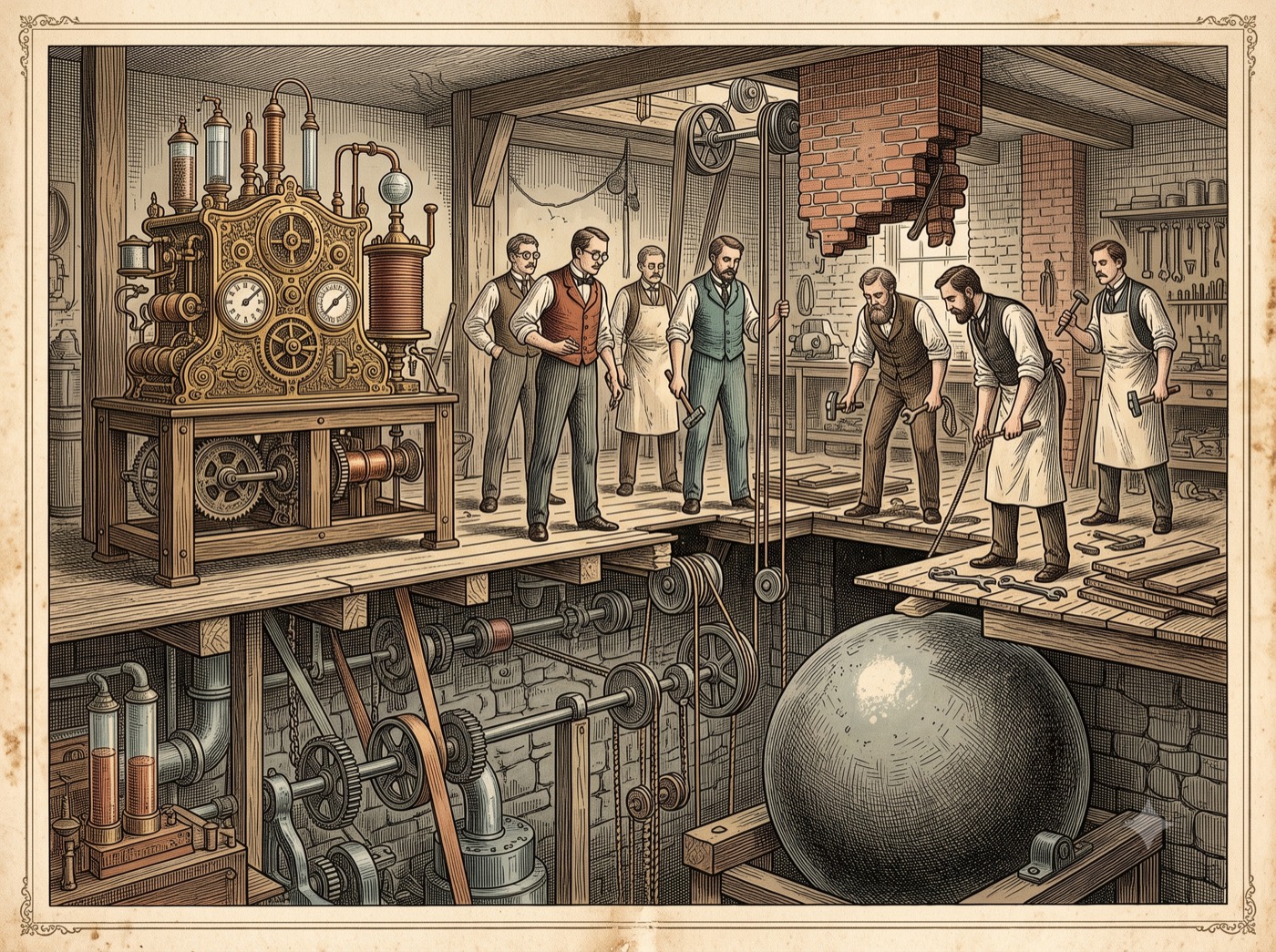 The Motor That Ran for Twenty-Six Years on a Secret Room Full of Compressed Air