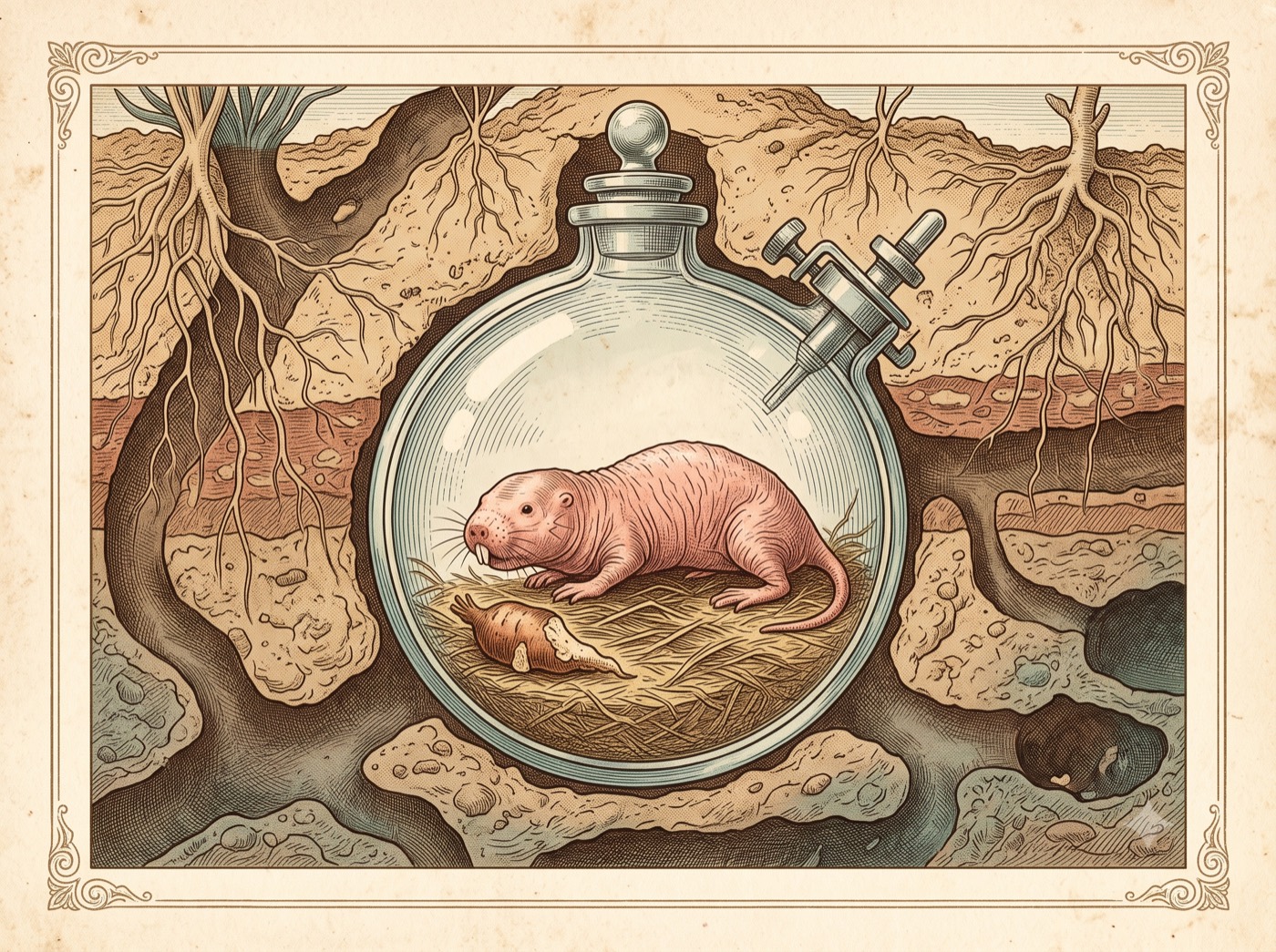 The Naked Mole-Rat: The Cold-Blooded Mammal That Lives Like an Ant and Won't Age on Schedule