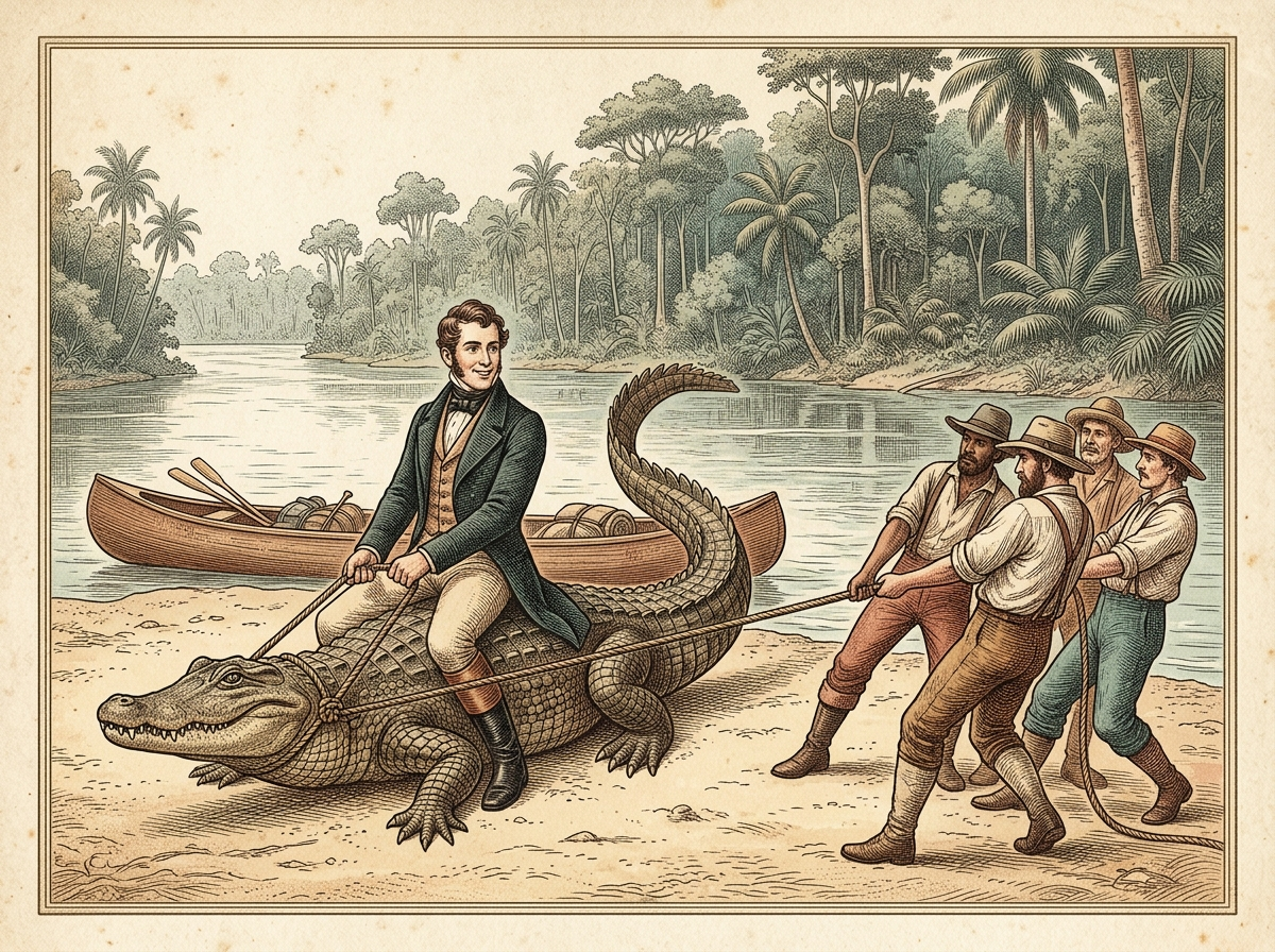 The Naturalist Who Rode a Caiman — Then Went Home and Built the World's First Nature Reserve
