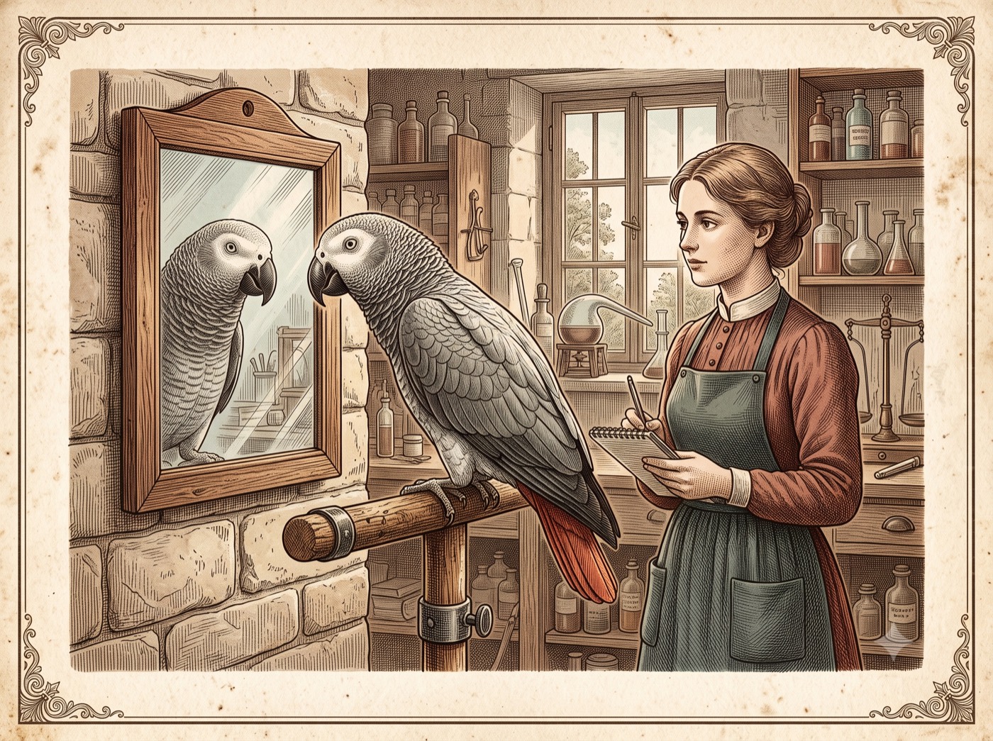 The Parrot That Asked What Color Am I