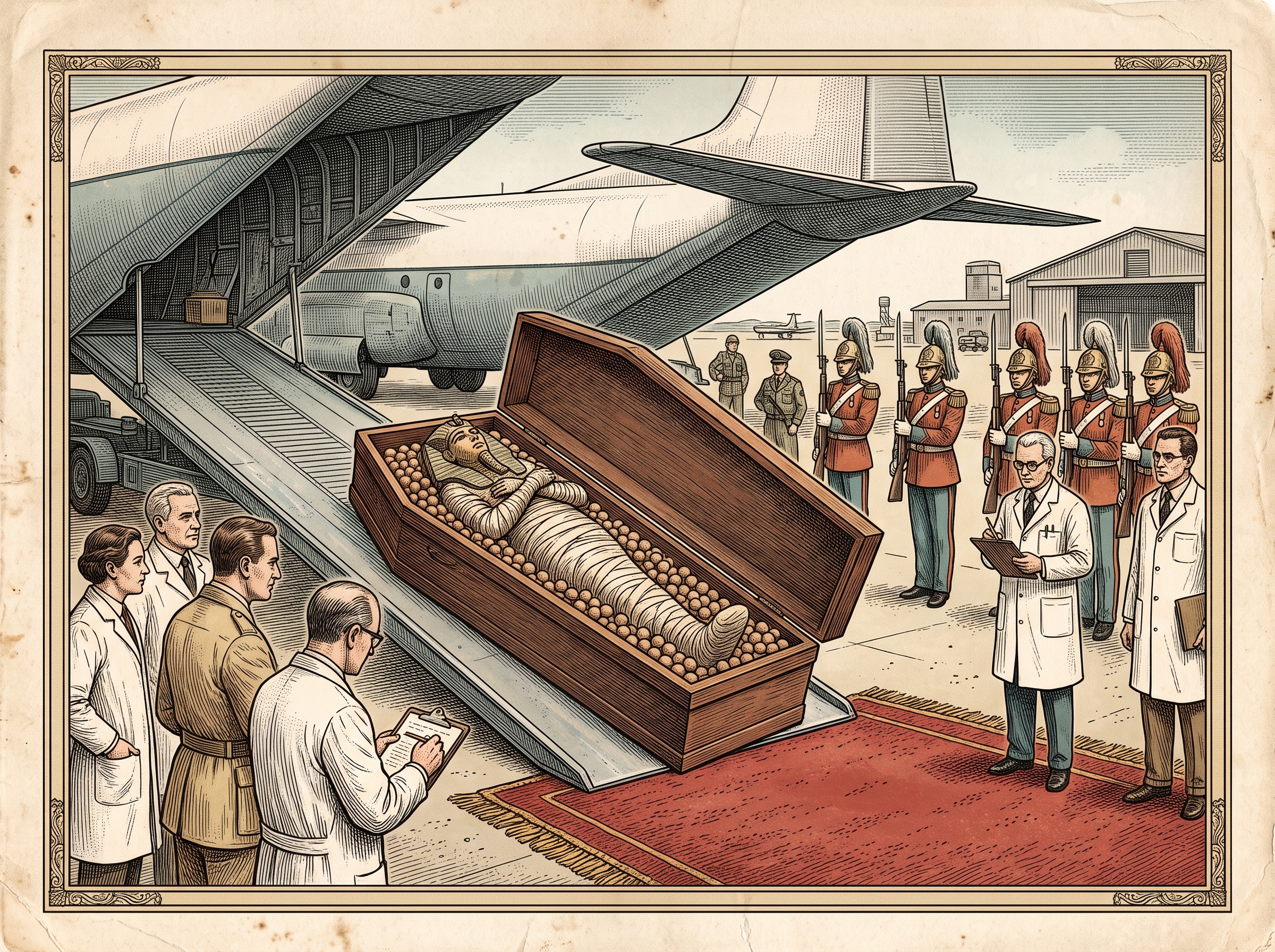 The 3,000-Year-Old Pharaoh Who Flew to Paris for a Fungus Treatment — Without a Passport