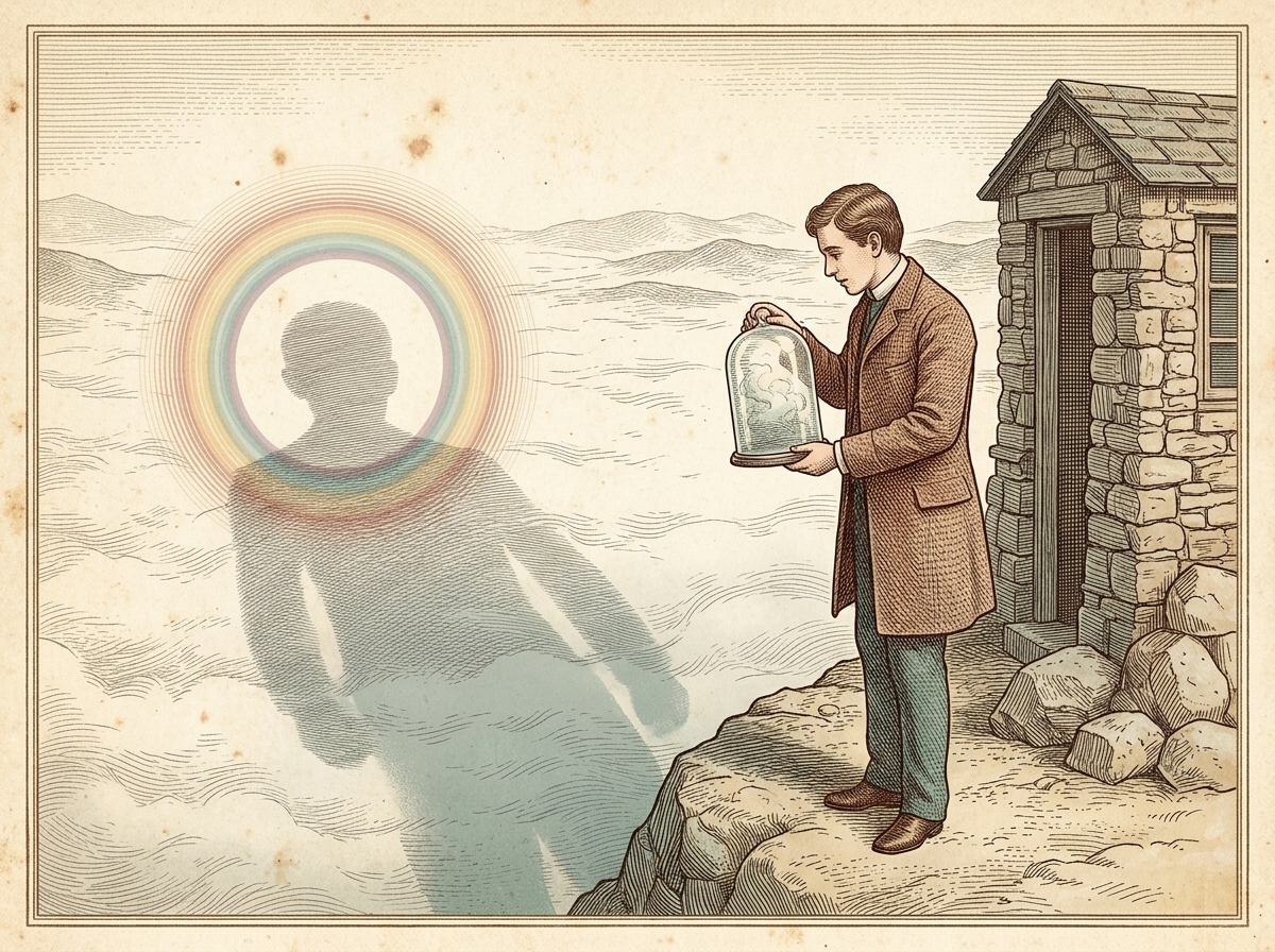 The Physicist Who Tried to Bottle a Mountain Fog — and Caught Subatomic Particles Instead