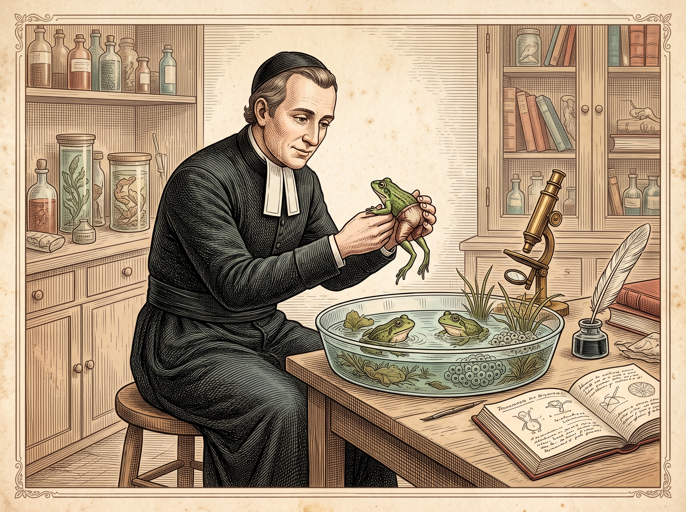 The Priest Who Put Tiny Taffeta Pants on Frogs to Find Out Where Babies Come From