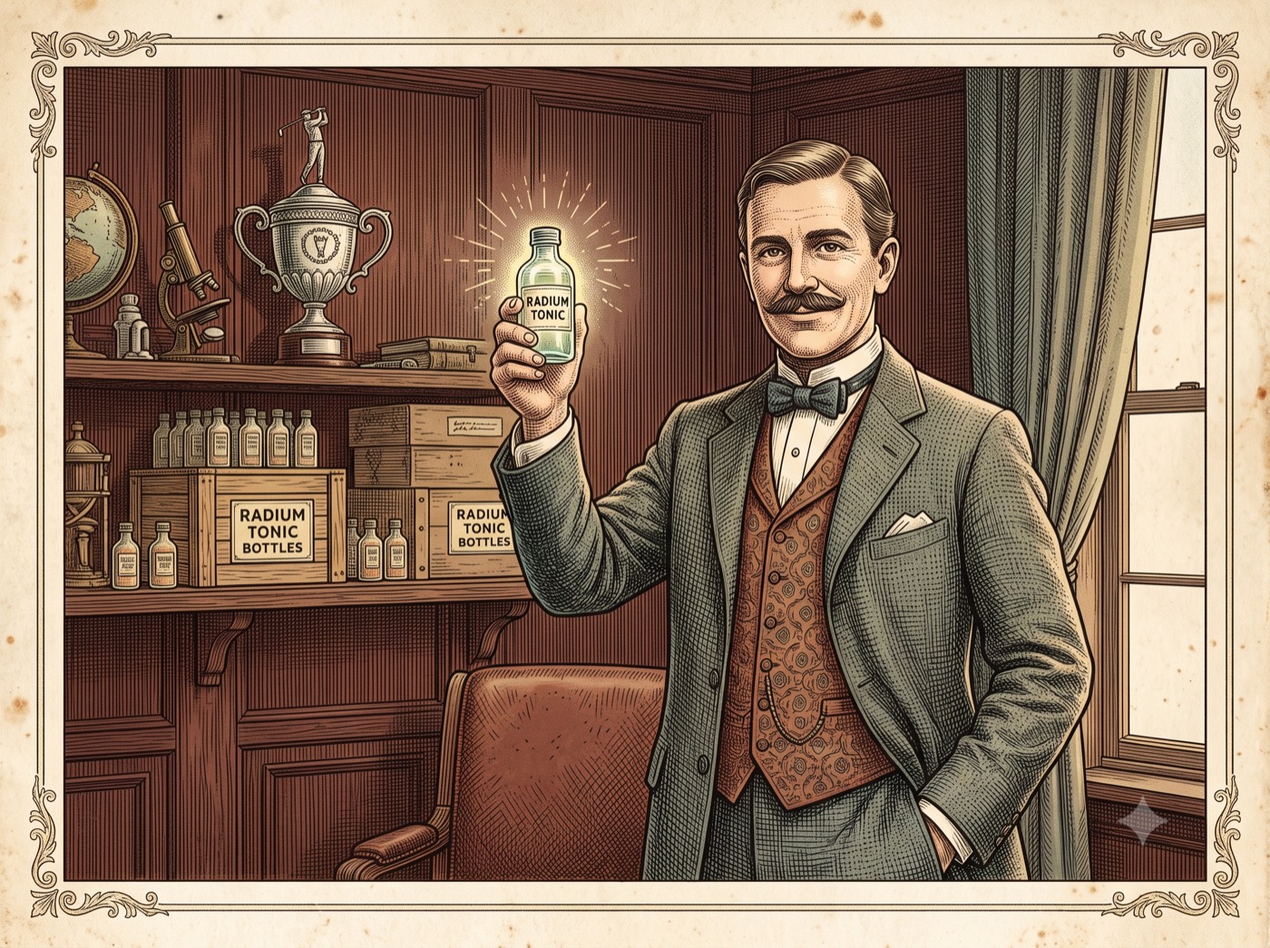 The Radioactive Tonic That Dissolved a Millionaire's Jaw