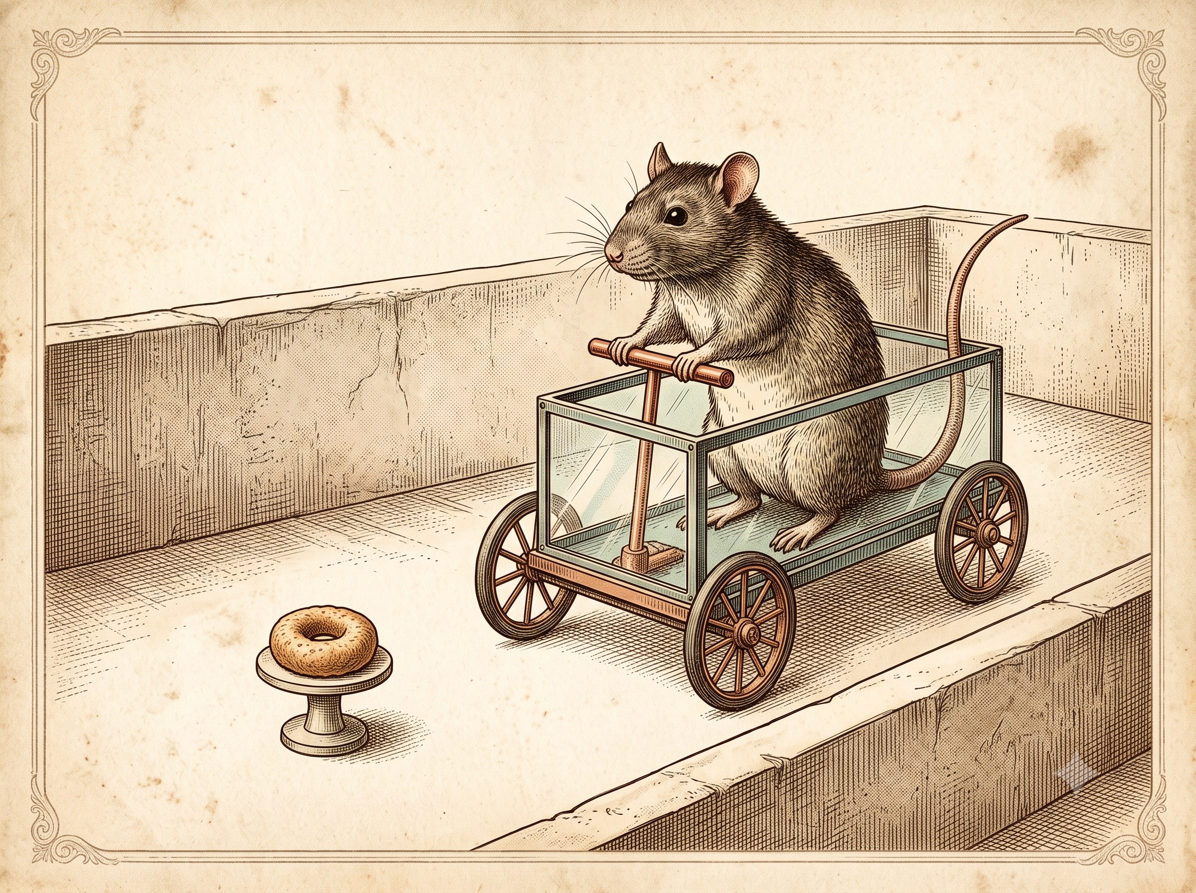 The Rats That Learned to Drive Tiny Cars — and Revved the Engine Before the Ride