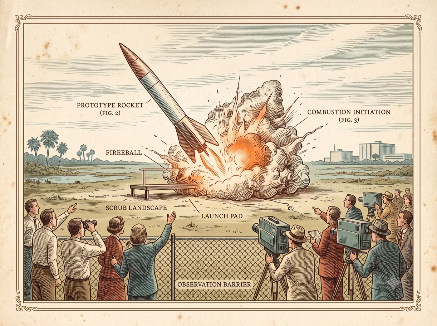 The Rocket That Exploded on Live TV and Got Called 'Kaputnik'
