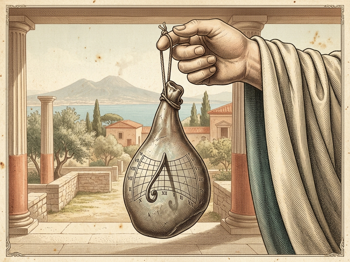 The Roman Pocket Sundial Shaped Like a Ham