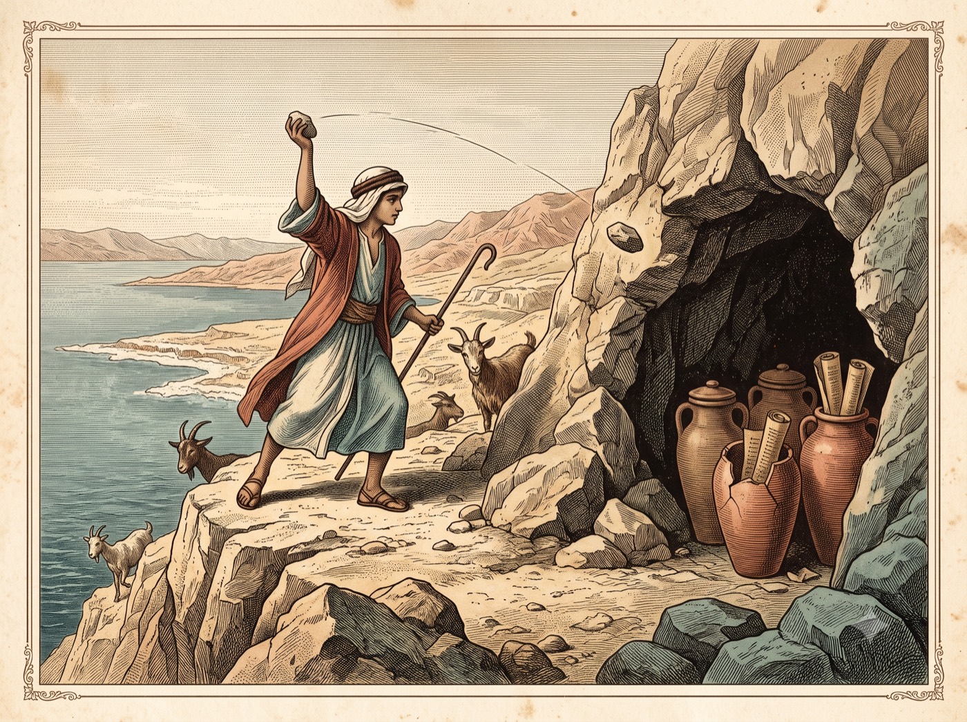 The Runaway Goat That Led to the Dead Sea Scrolls