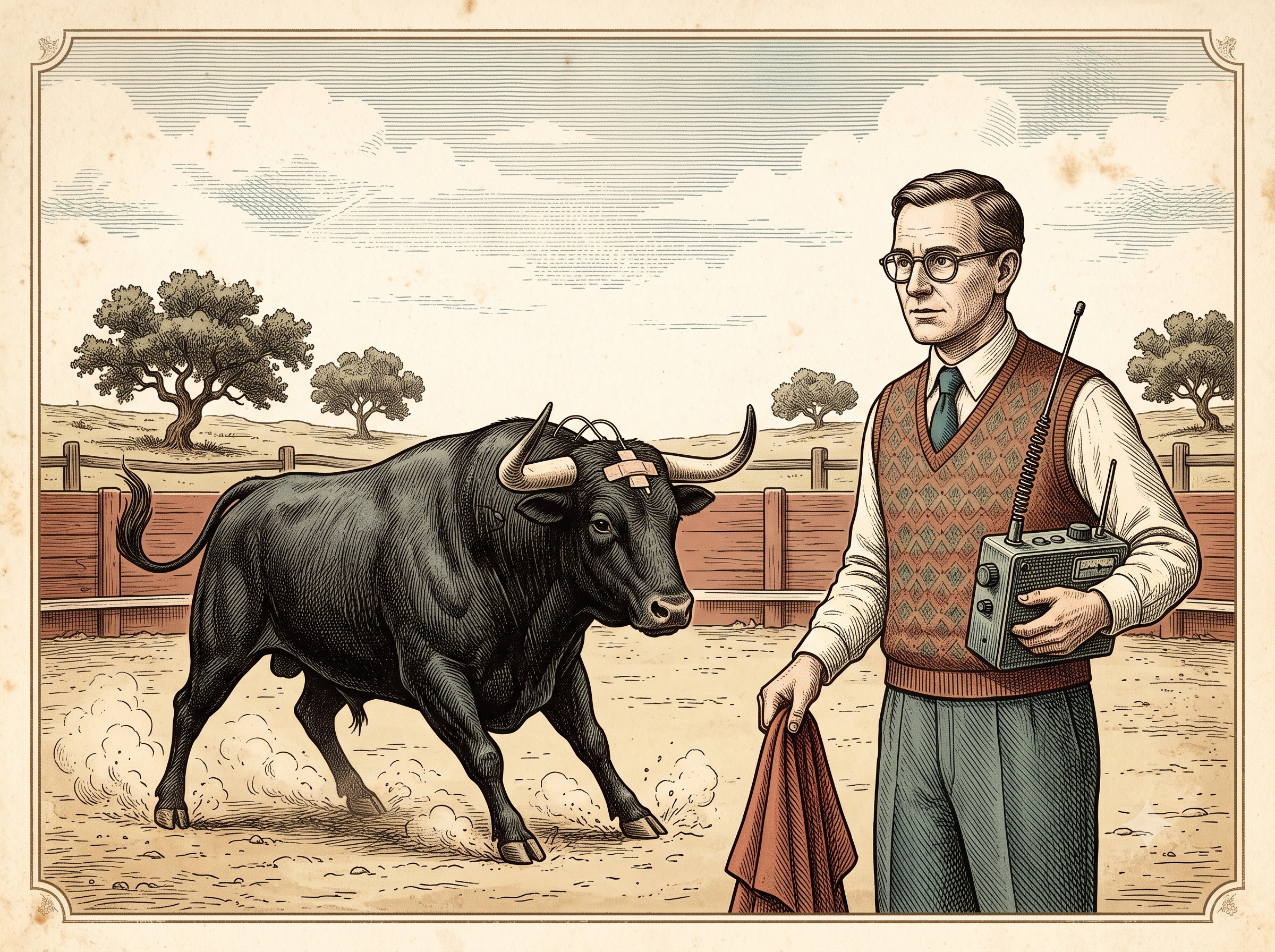 The Scientist Who Faced a Charging Bull With a Cape in One Hand and a Radio Transmitter in the Other