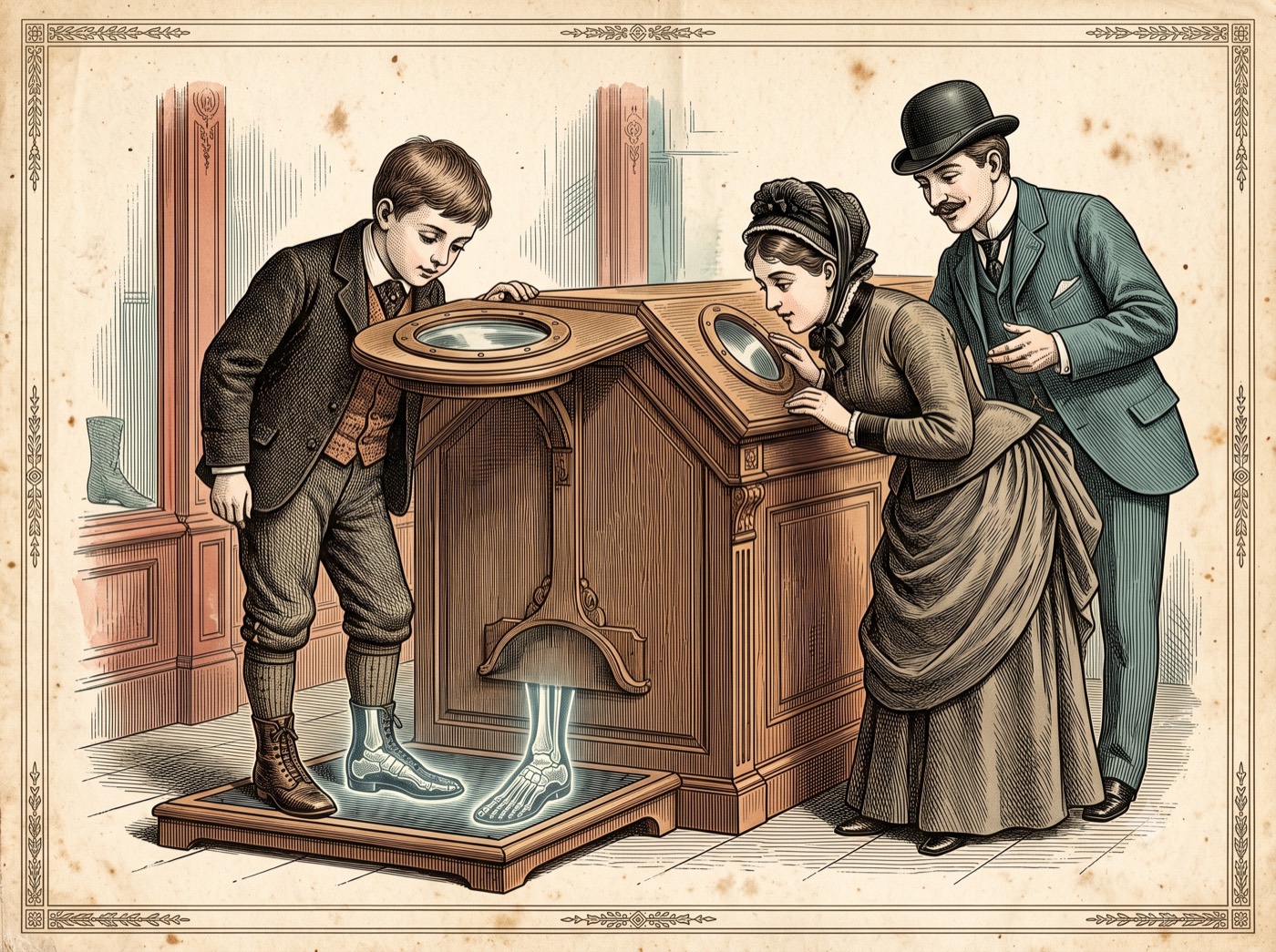 The Shoe-Store X-Ray Machine That Kids Begged to Use