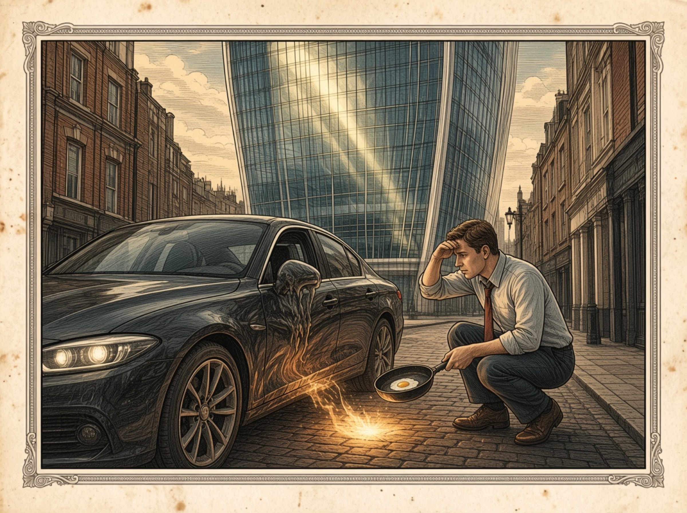 The Skyscraper That Melted a Jaguar — and Fried an Egg on the Pavement