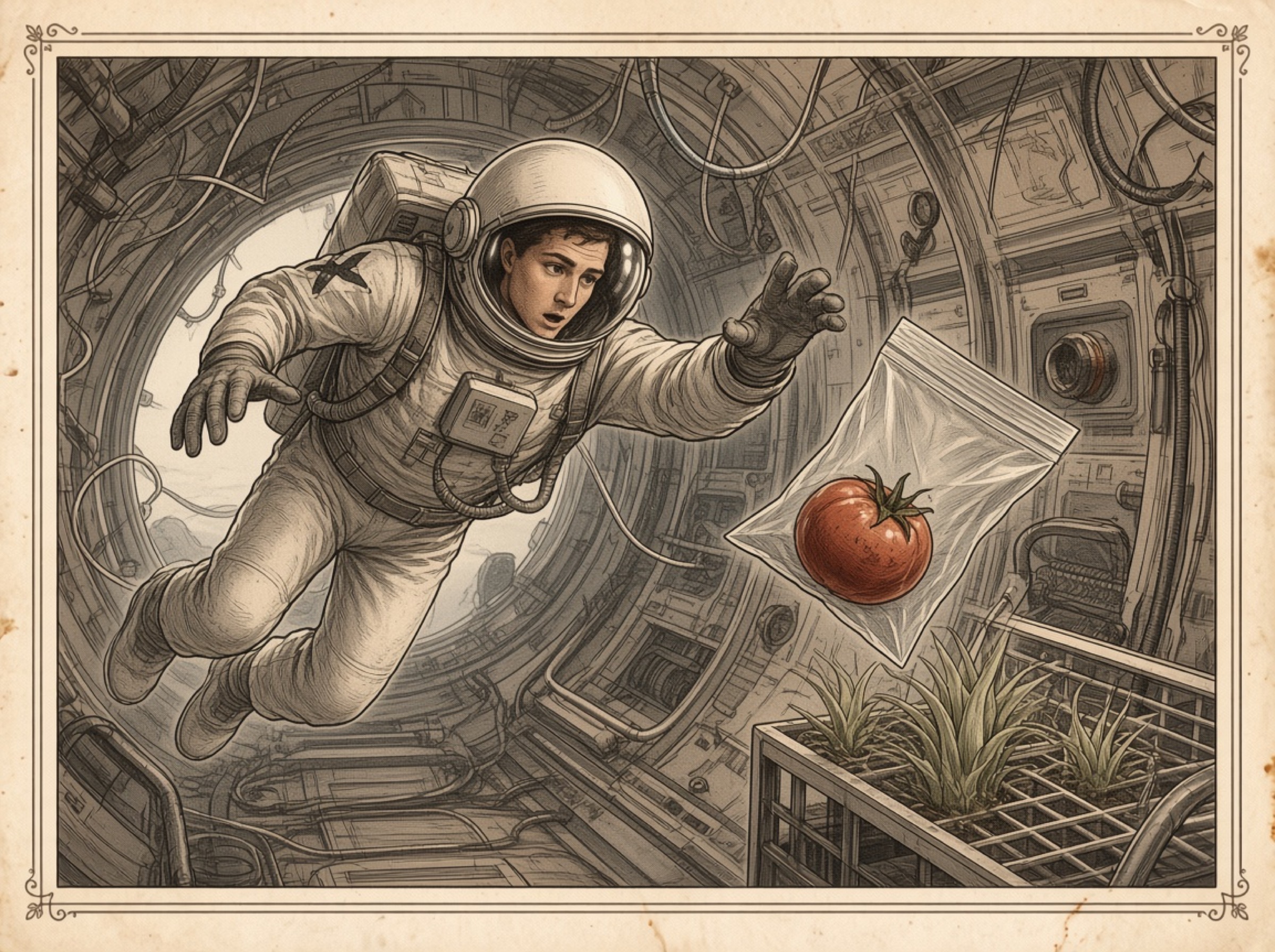 The Space Tomato That Vanished for Nearly a Year — and the Astronaut Accused of Eating It