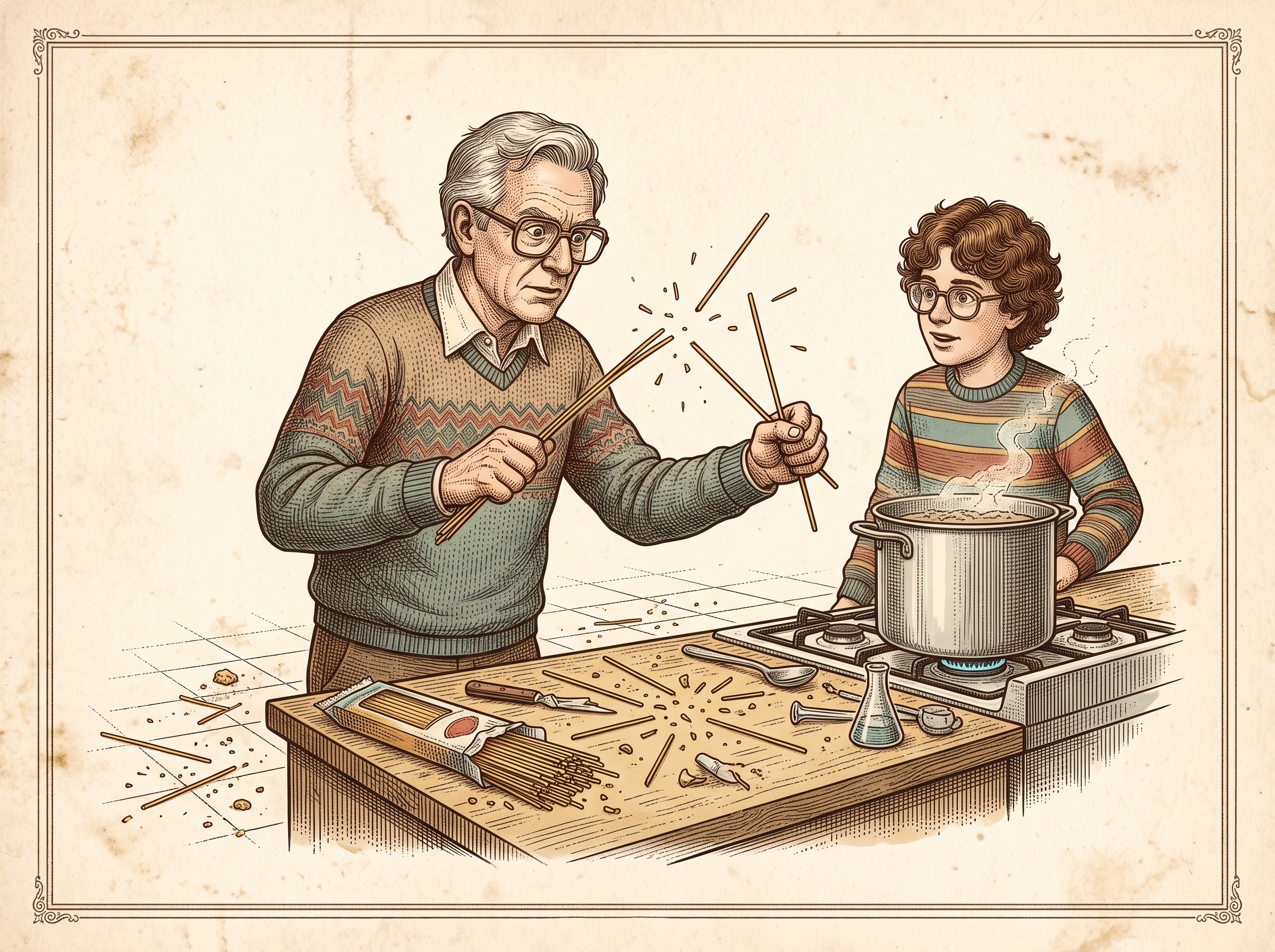 The Spaghetti That Stumped Richard Feynman by Refusing to Break in Two