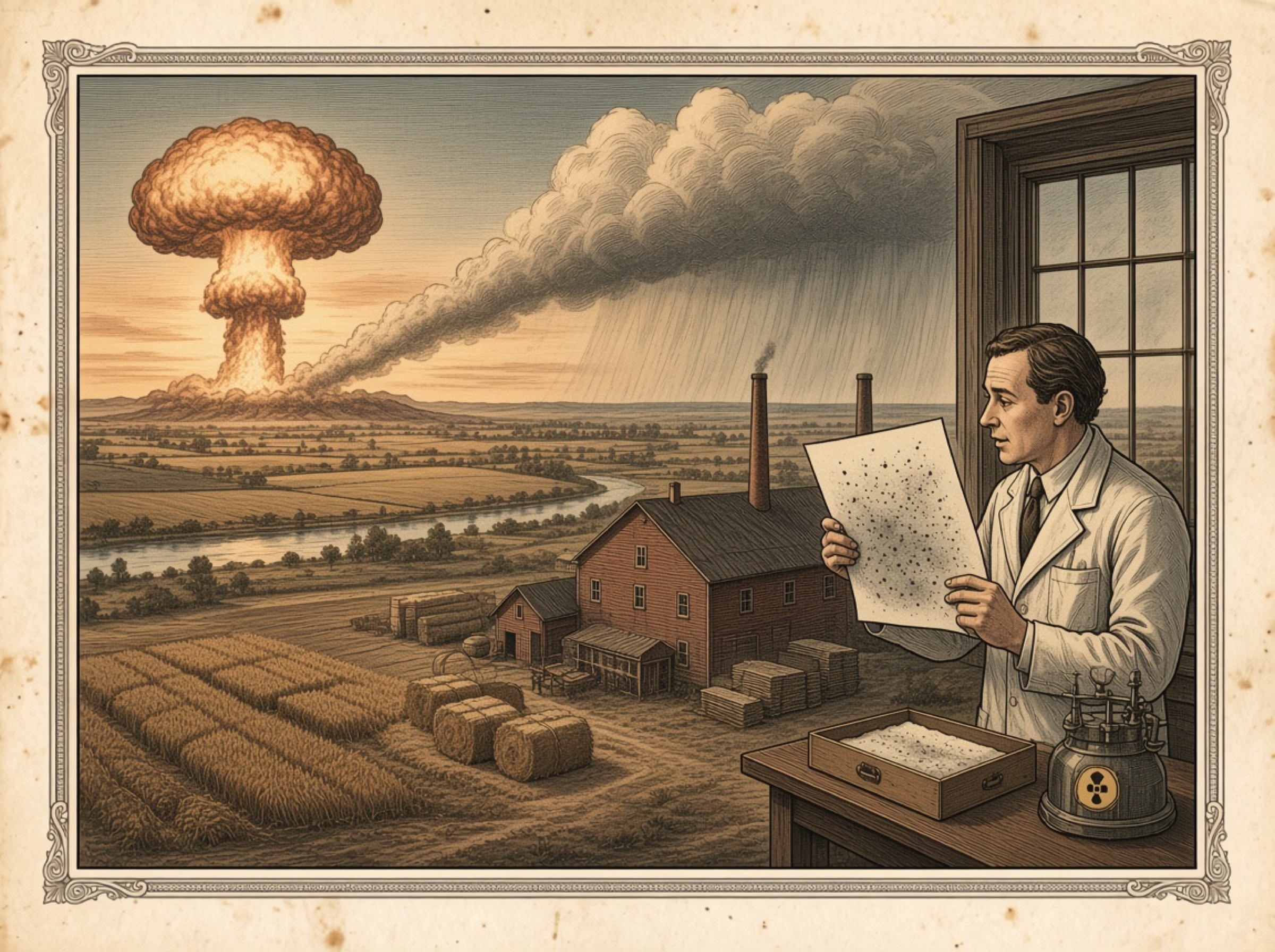 The Spotted X-Ray Film That Traced the First Atomic Bomb — Through a Cardboard Box
