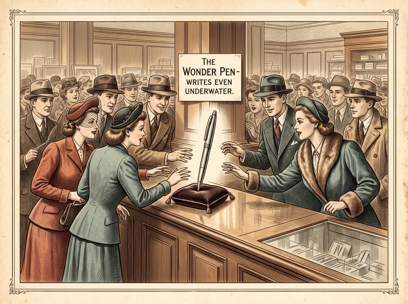 The Strange History of the Ballpoint Pen