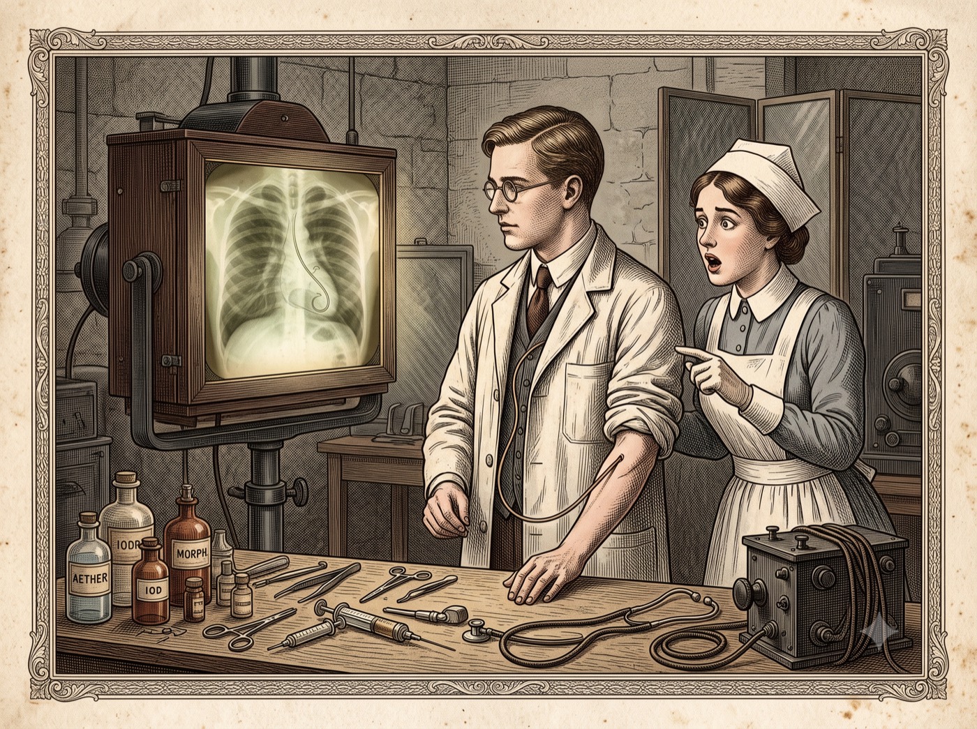 The Surgeon Who Threaded a Tube Into His Own Heart