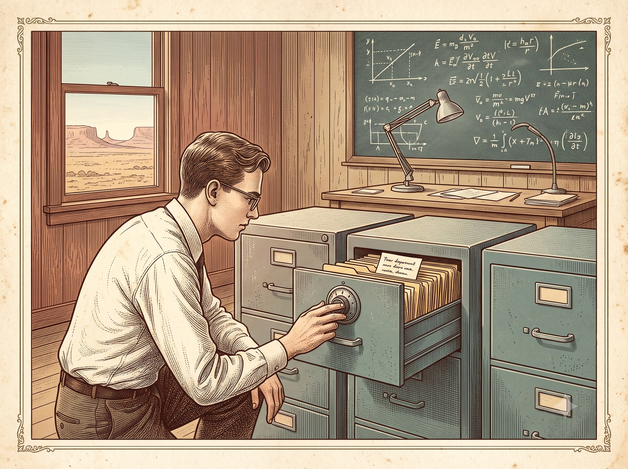 The Three Safes of Atomic Secrets That All Opened With the Same Number