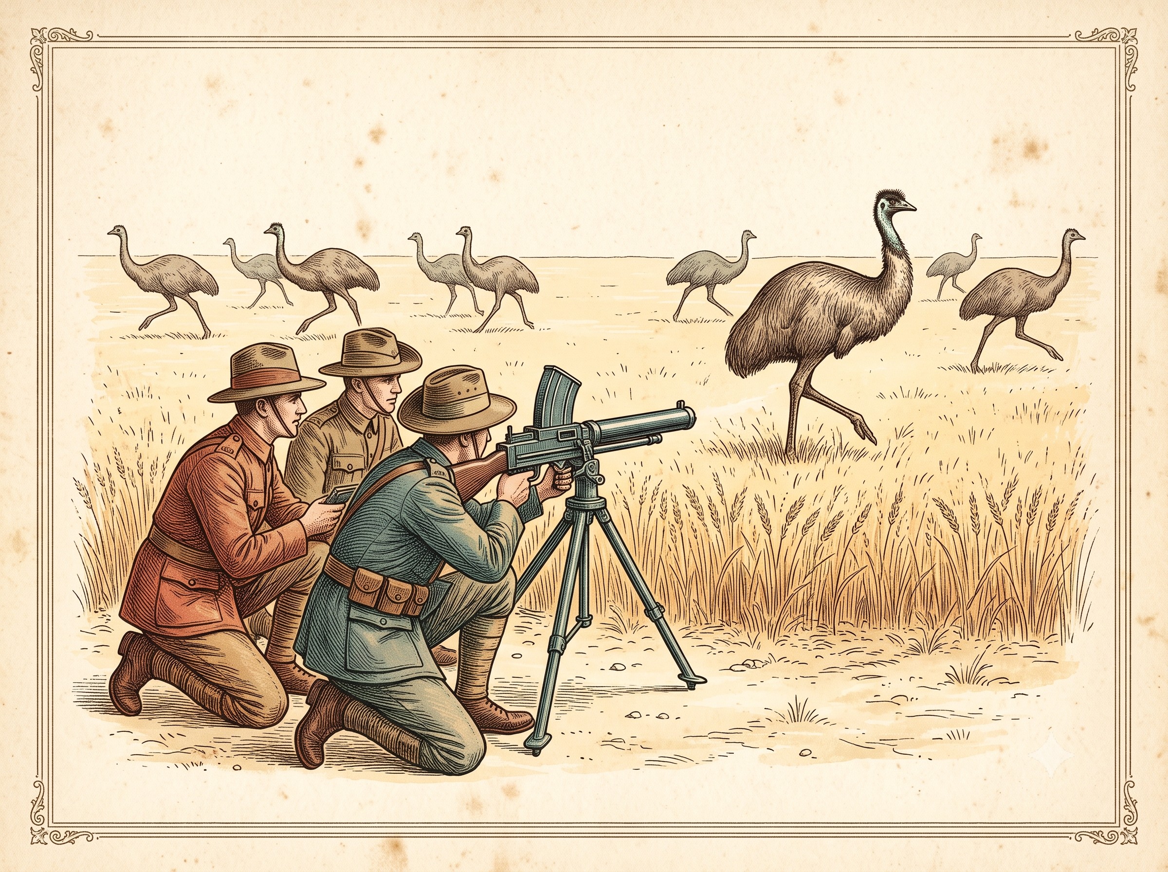 The Time Australia Sent Machine Guns After 20,000 Emus