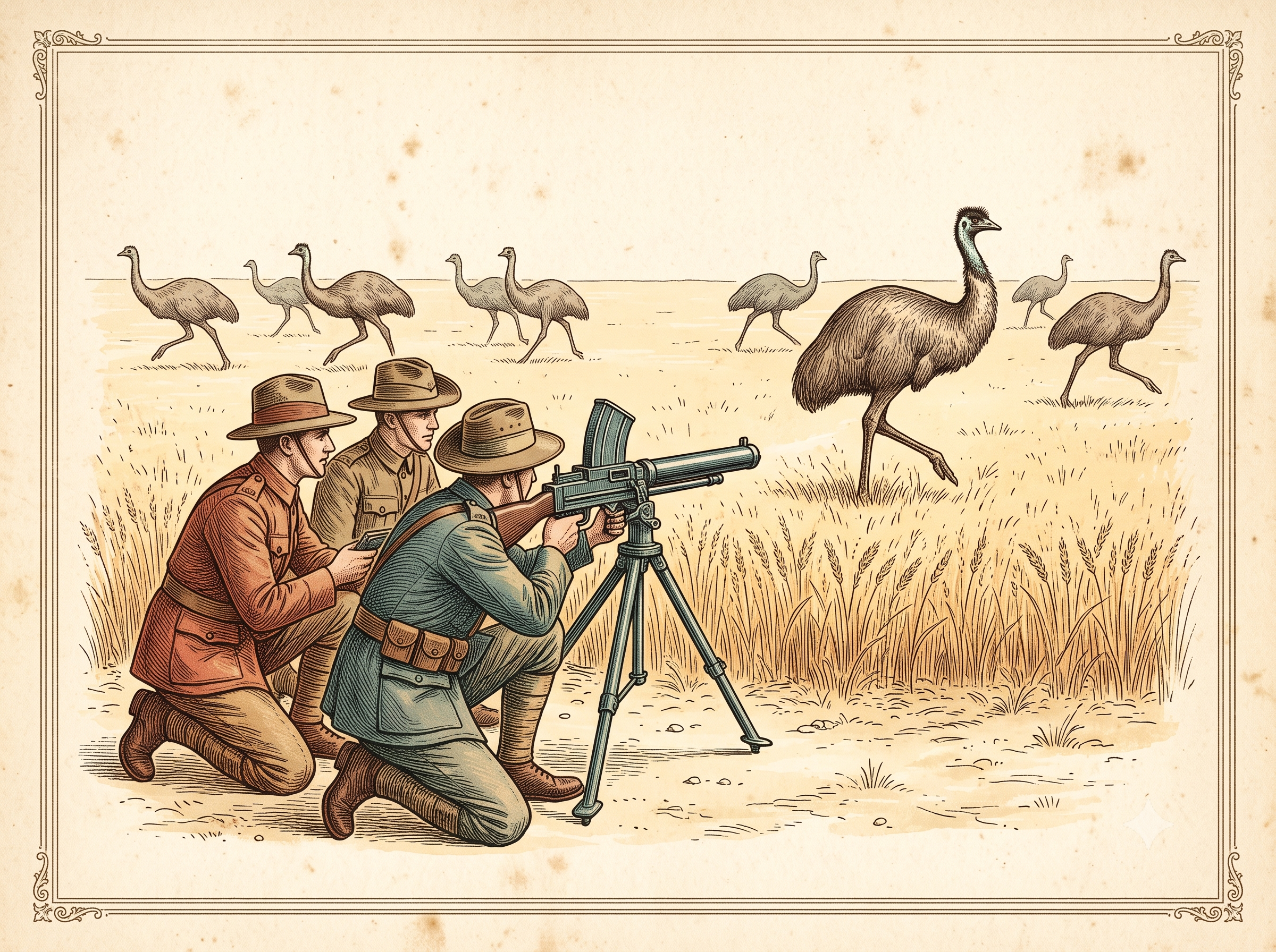 The Time Australia Sent Machine Guns After 20,000 Emus
