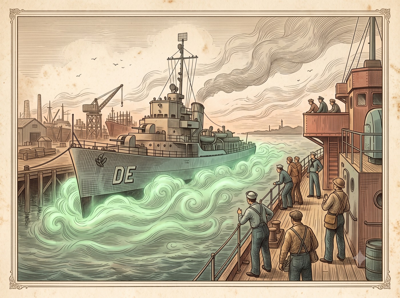 The Warship That Never Actually Teleported to Norfolk