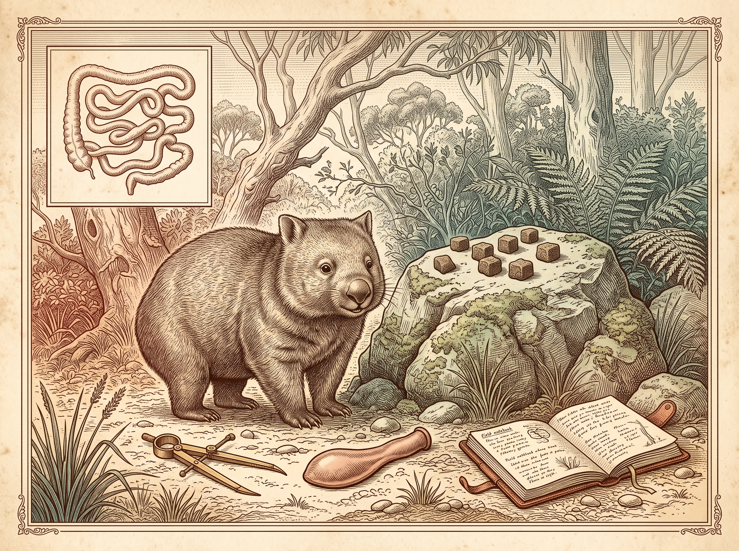 The Wombat That Proved You Can Fit a Square Peg Through a Round Hole